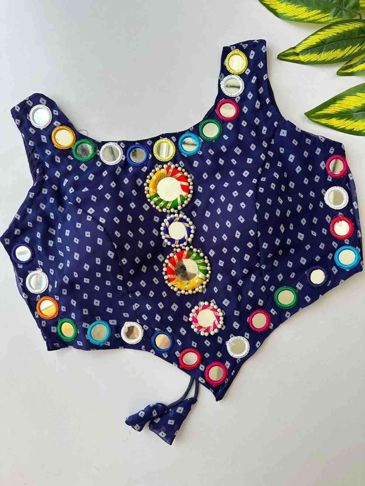 YNF Wholesale Georgette Blouse  | Surat Manufacturer
