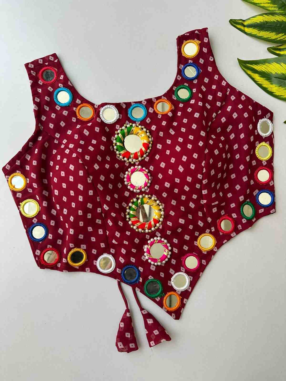 YNF Wholesale Georgette Blouse  | Surat Manufacturer