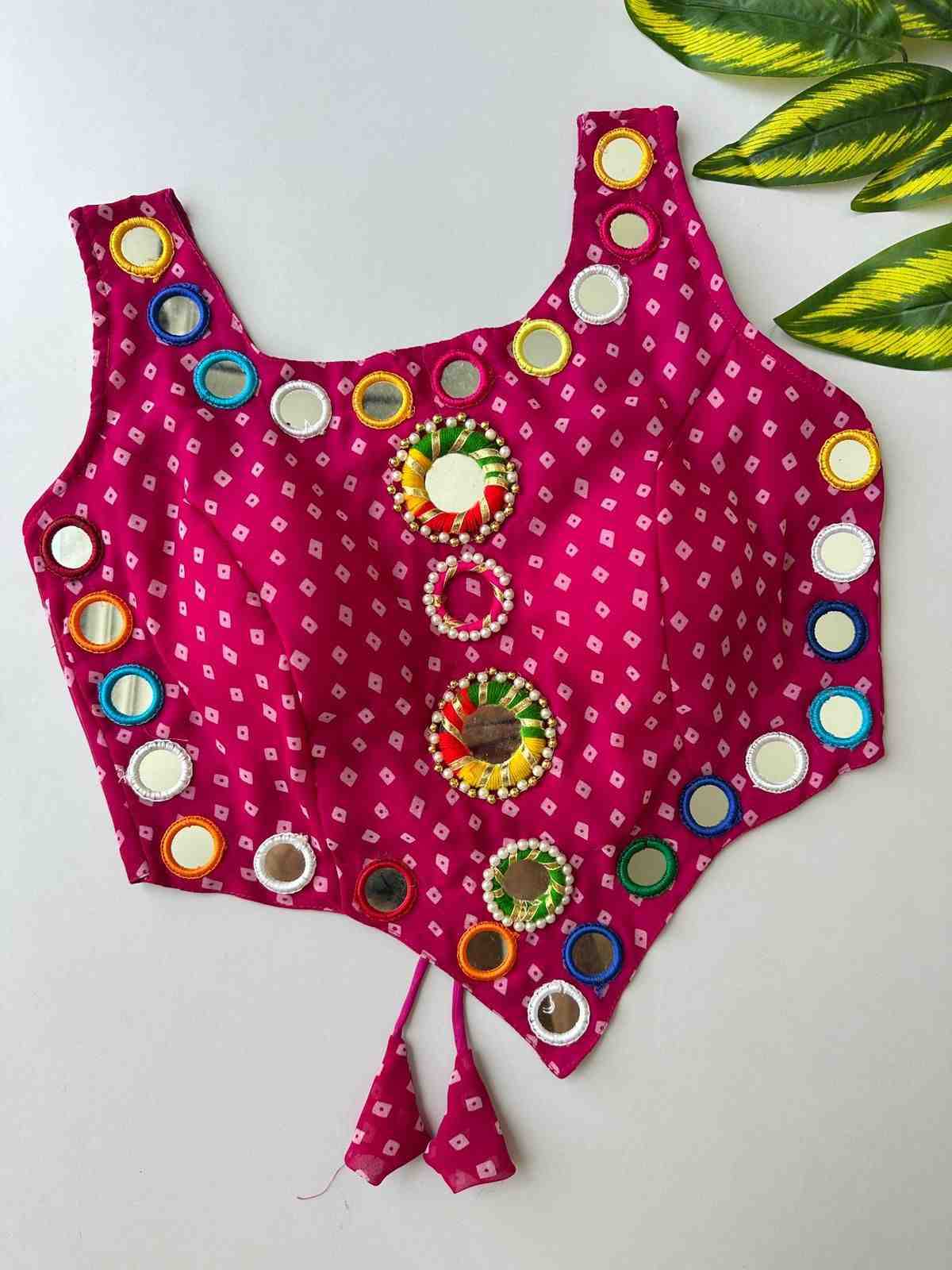 YNF Wholesale Georgette Blouse  | Surat Manufacturer