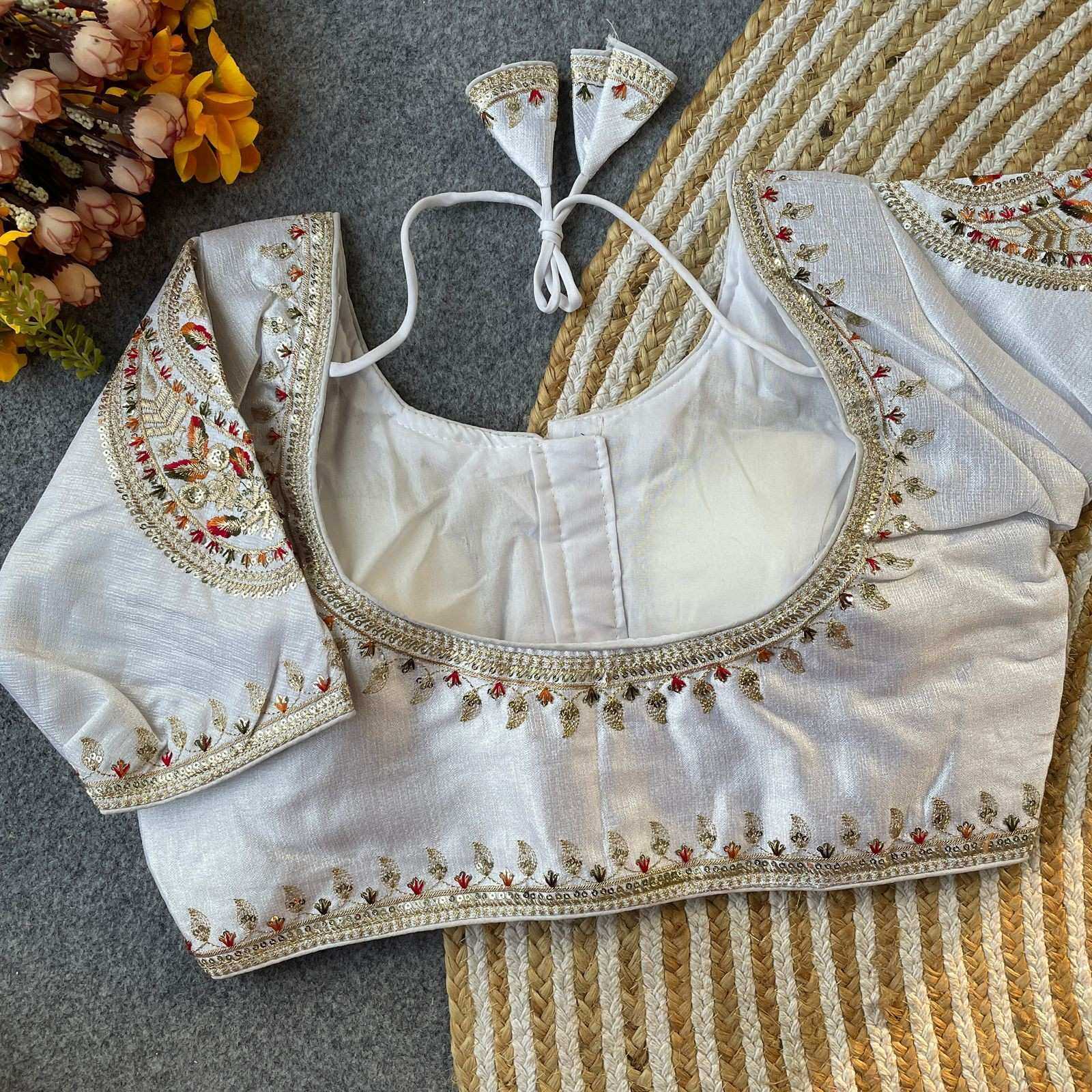 YNF Wholesale Silk Blouse  | Surat Manufacturer