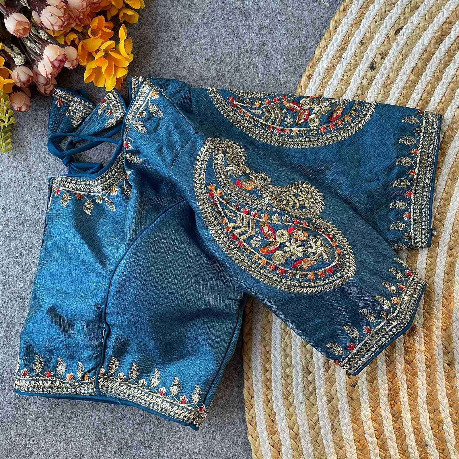 YNF Wholesale Silk Blouse  | Surat Manufacturer