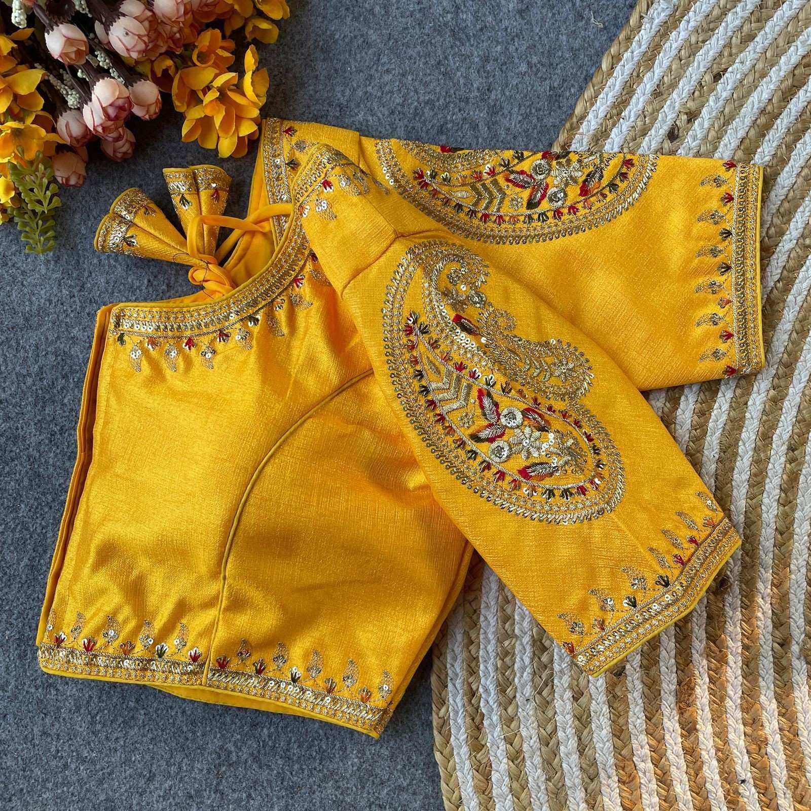 YNF Wholesale Silk Blouse  | Surat Manufacturer