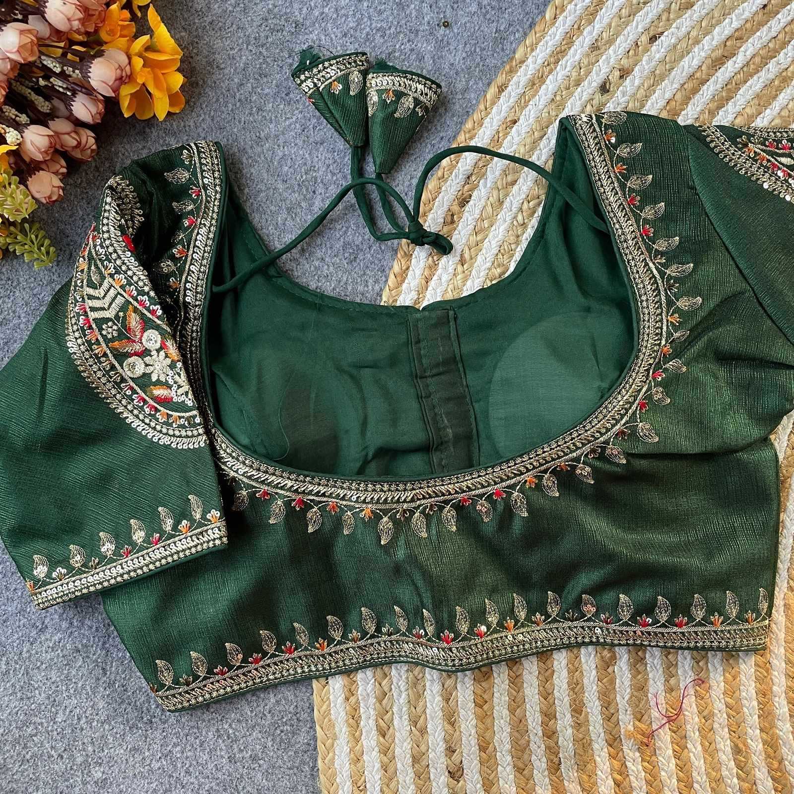 YNF Wholesale Silk Blouse  | Surat Manufacturer