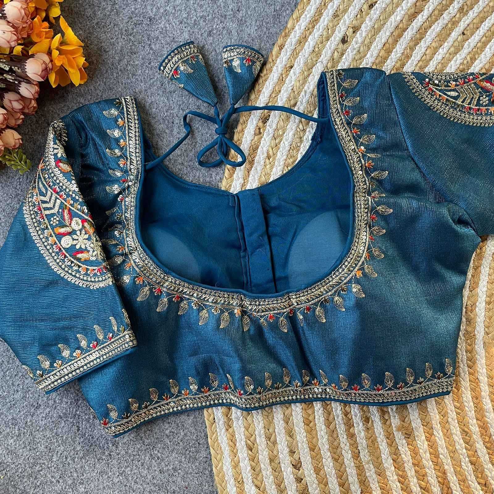 YNF Wholesale Silk Blouse  | Surat Manufacturer
