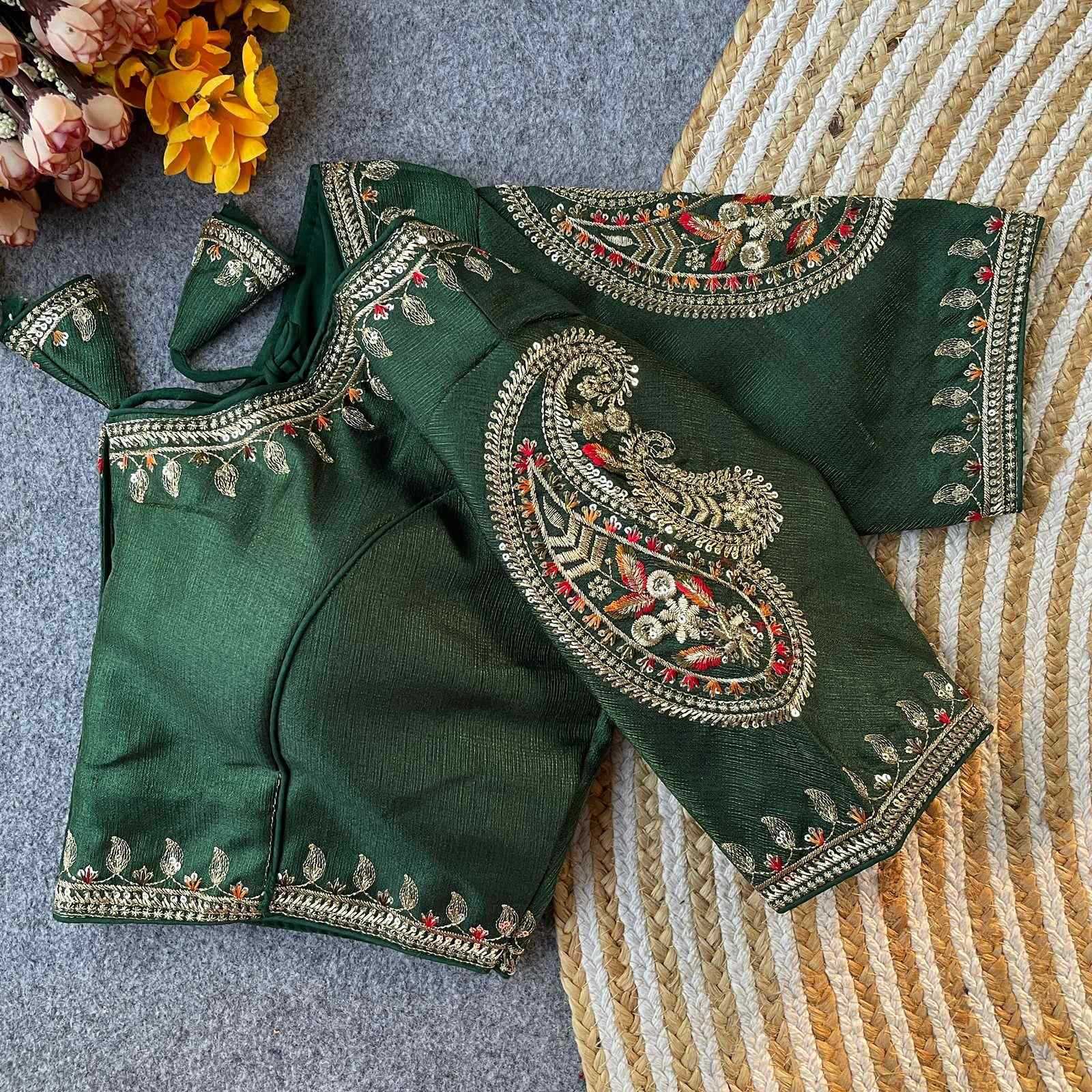 YNF Wholesale Silk Blouse  | Surat Manufacturer