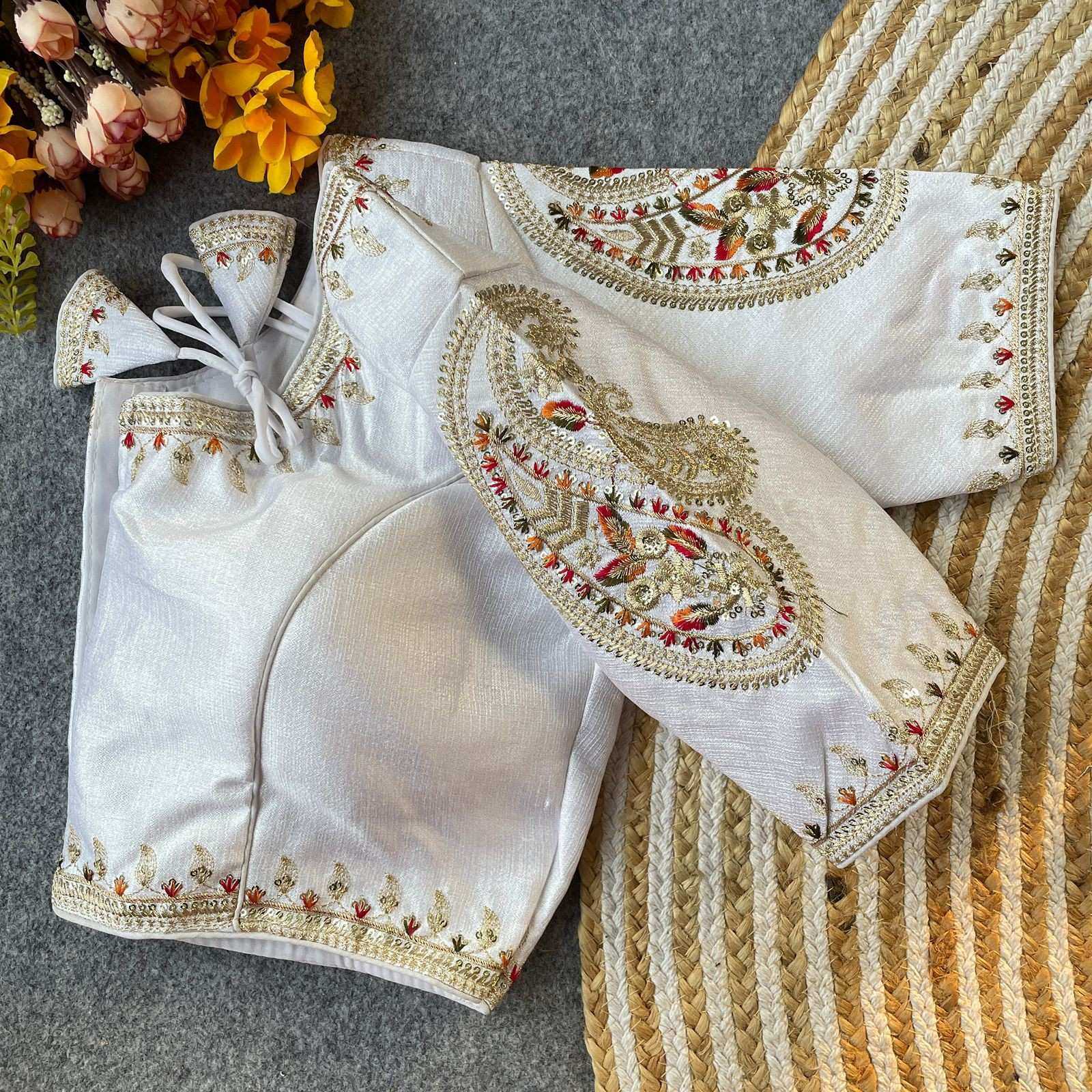 YNF Wholesale Silk Blouse  | Surat Manufacturer