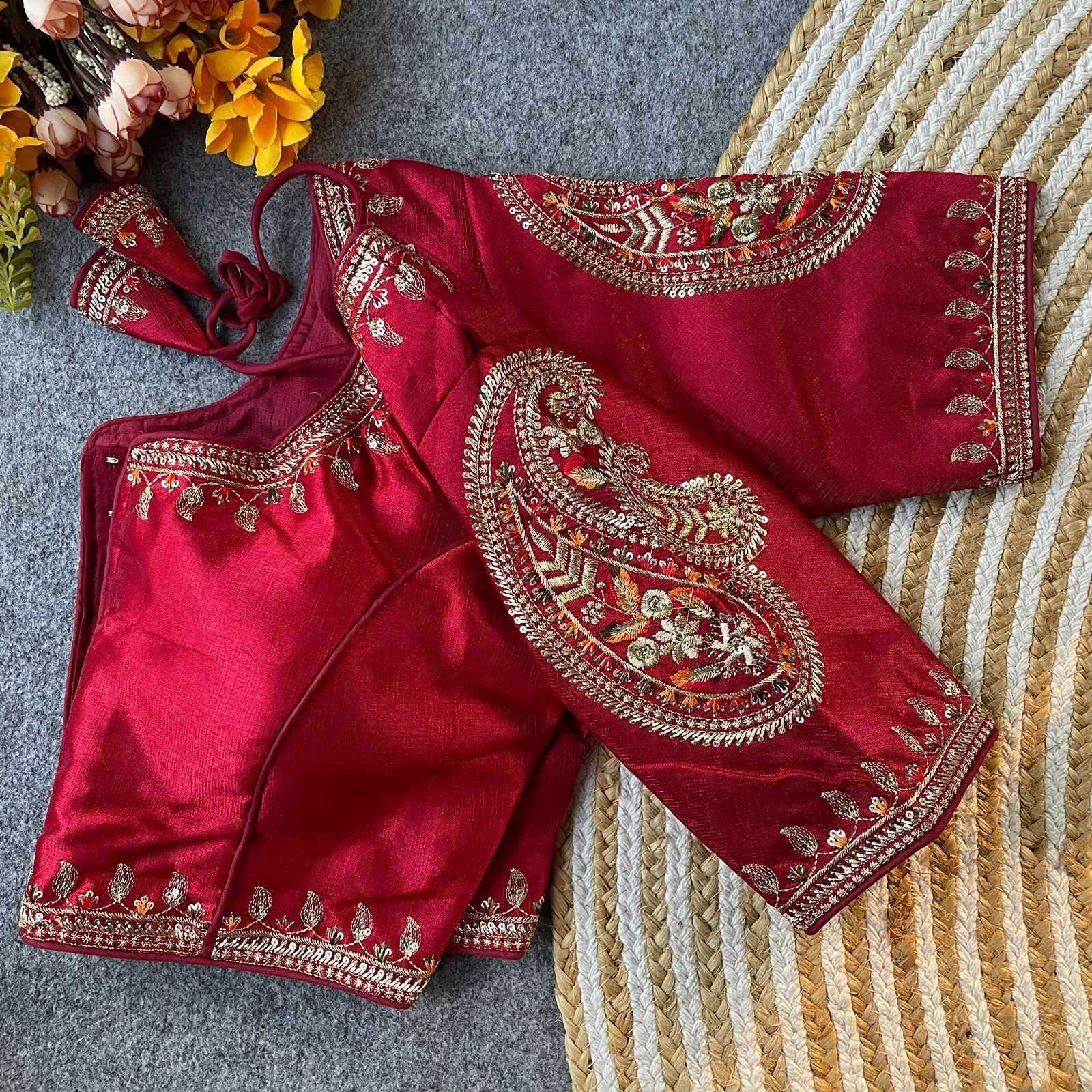 YNF Wholesale Silk Blouse  | Surat Manufacturer