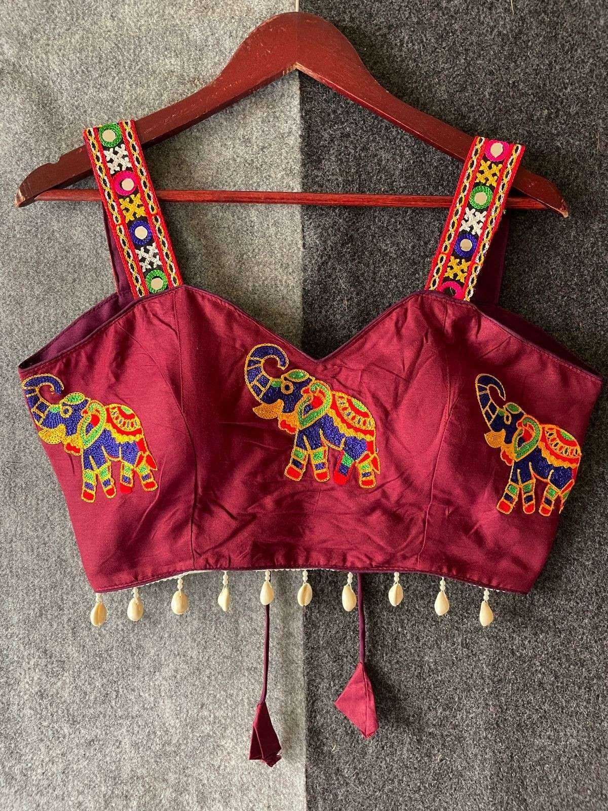 YNF Wholesale Cotton V-Neck Blouses  | Surat Manufacturer