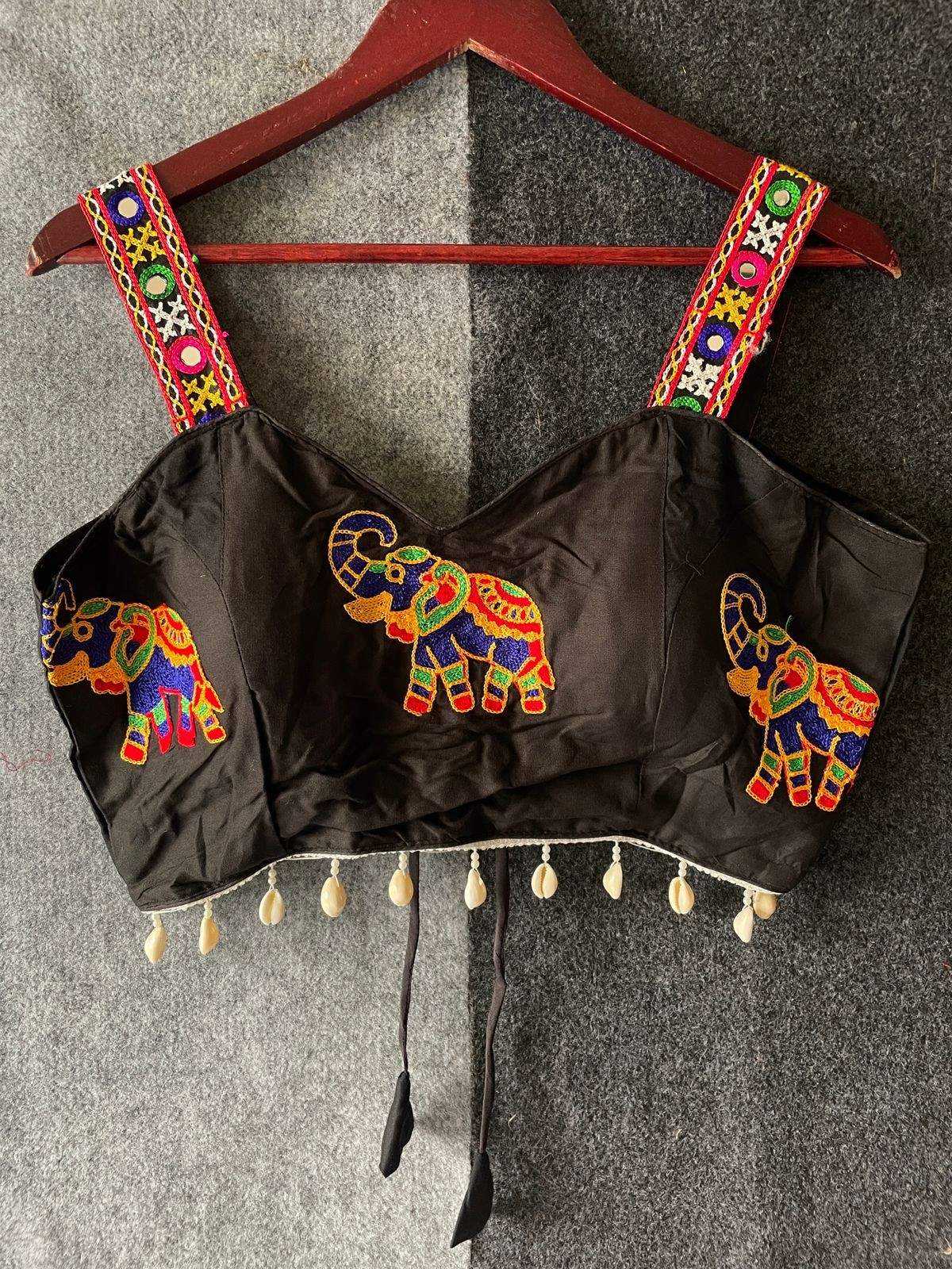 YNF Wholesale Cotton V-Neck Blouses  | Surat Manufacturer