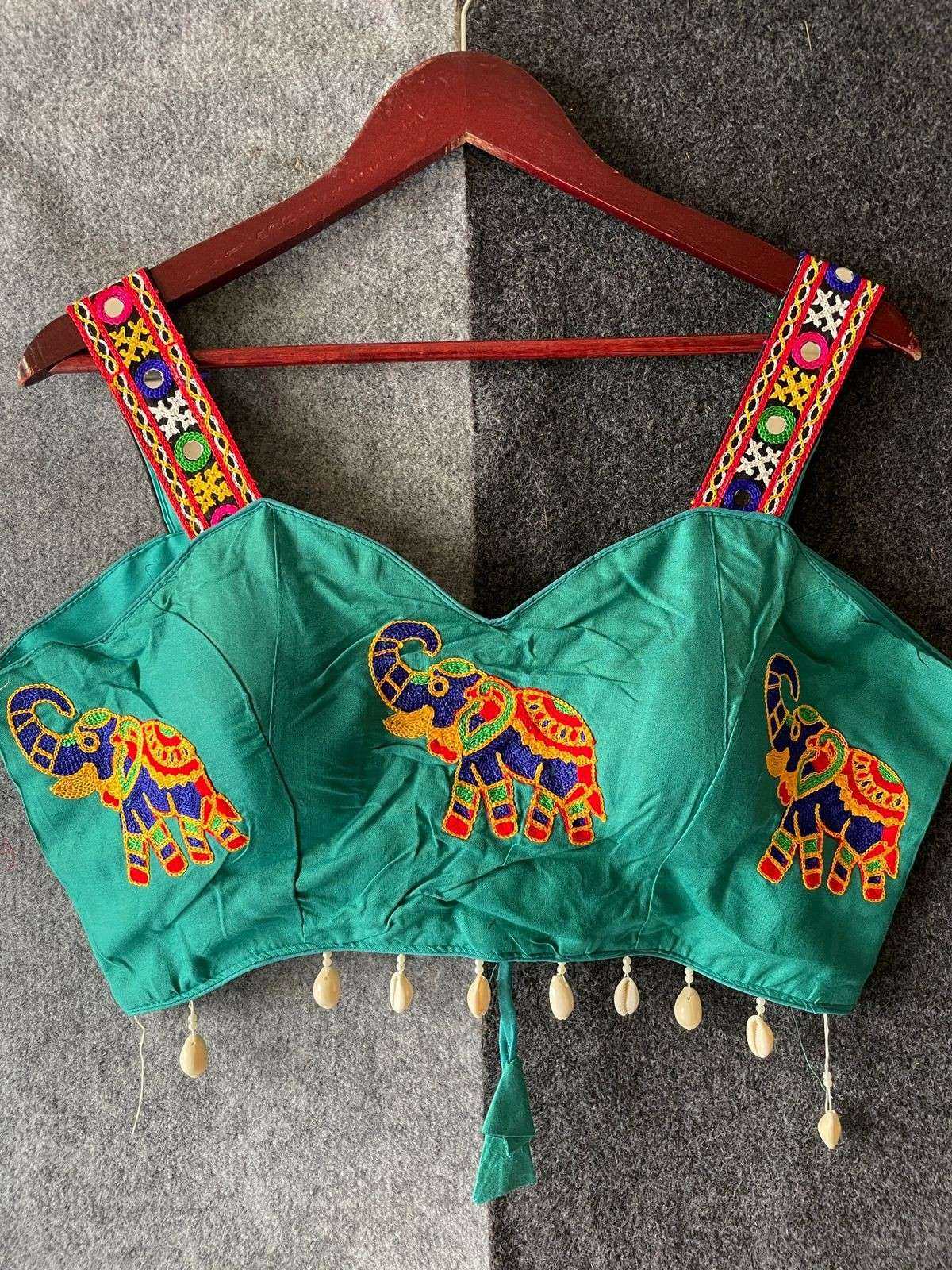 YNF Wholesale Cotton V-Neck Blouses  | Surat Manufacturer