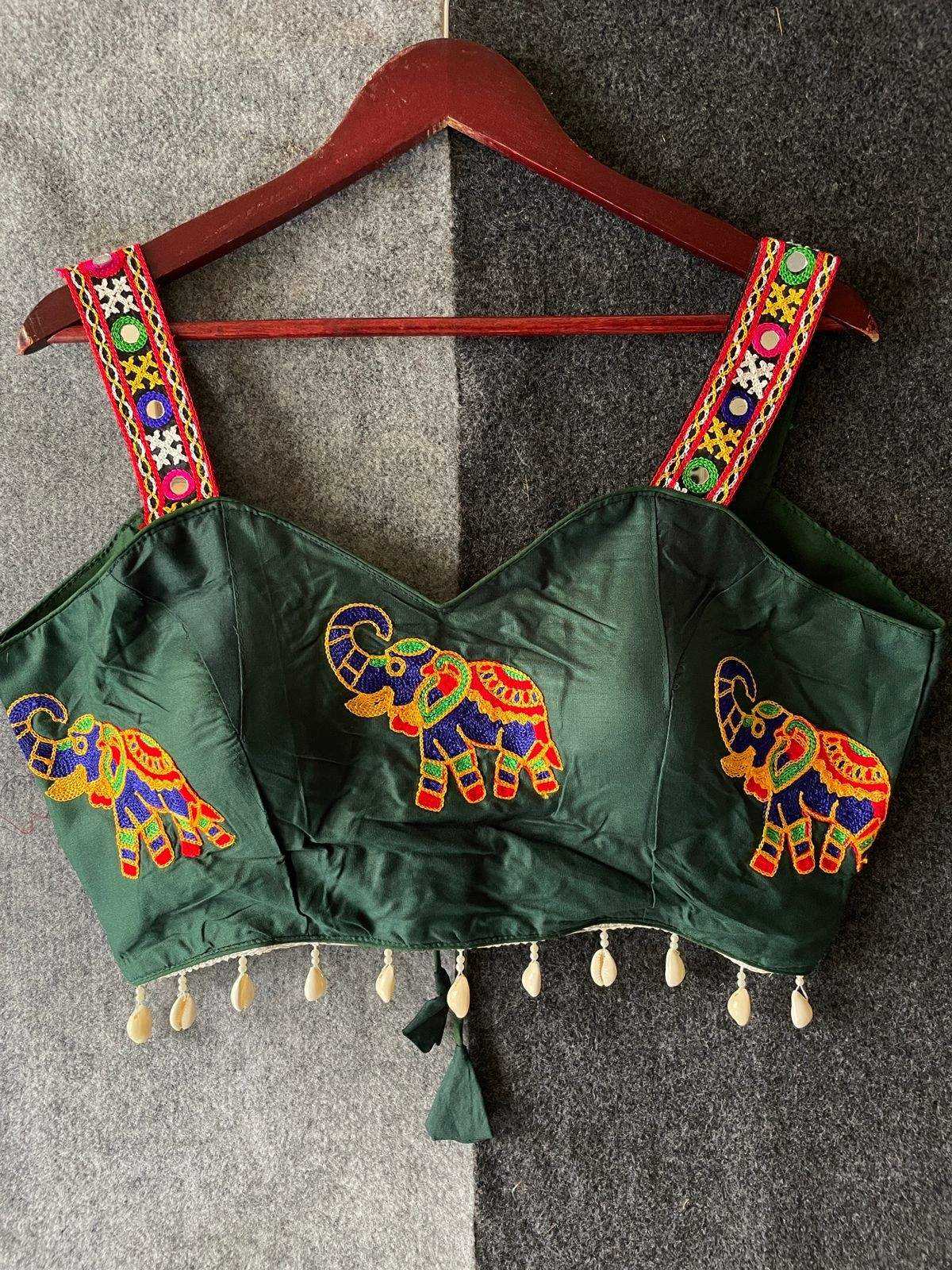 YNF Wholesale Cotton V-Neck Blouses  | Surat Manufacturer
