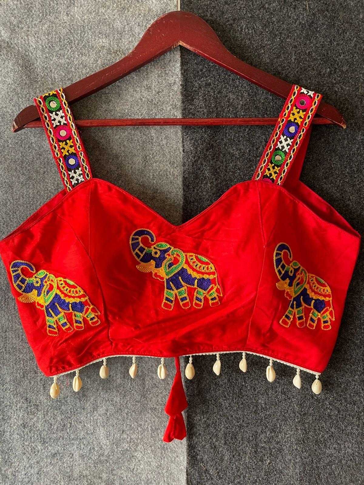 YNF Wholesale Cotton V-Neck Blouses  | Surat Manufacturer