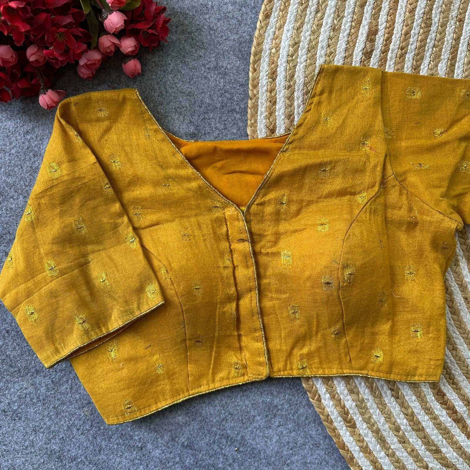 YNF Wholesale Silk Cotton Cotton Blouse  | Surat Manufacturer