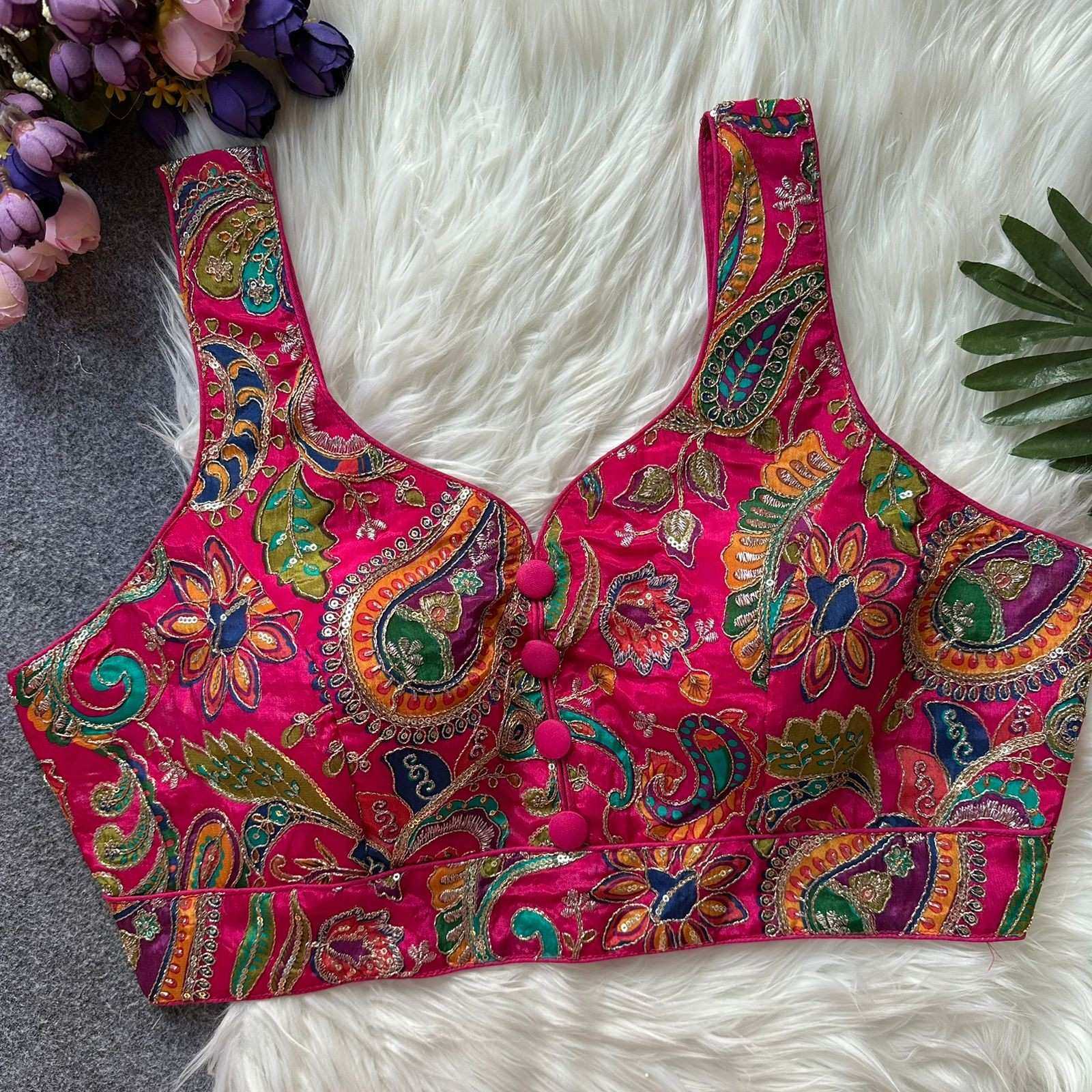 YNF Wholesale Crepe Blouse  | Surat Manufacturer