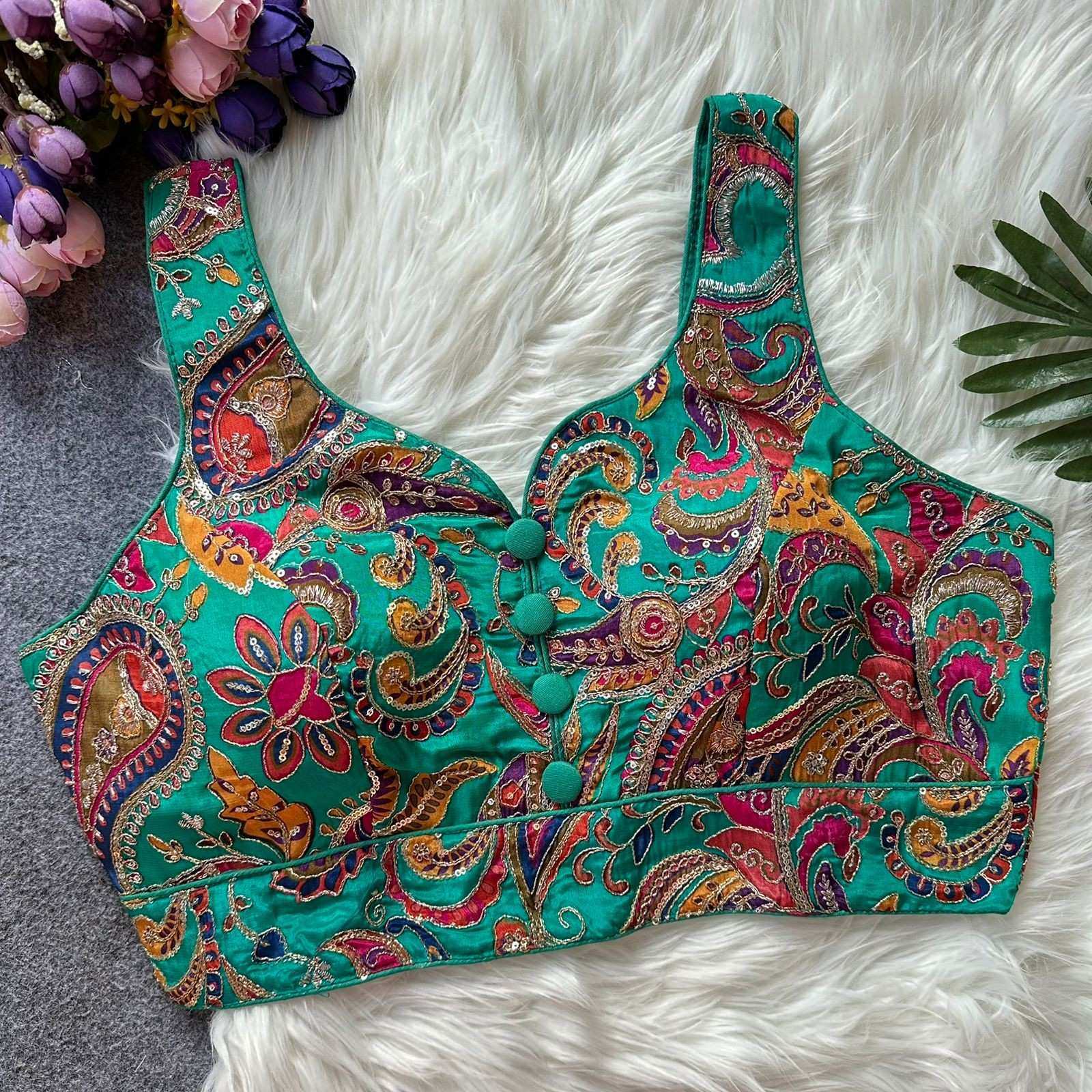 YNF Wholesale Crepe Blouse  | Surat Manufacturer