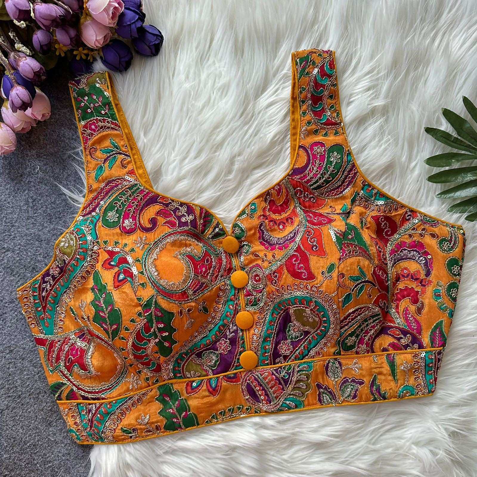 YNF Wholesale Crepe Blouse  | Surat Manufacturer