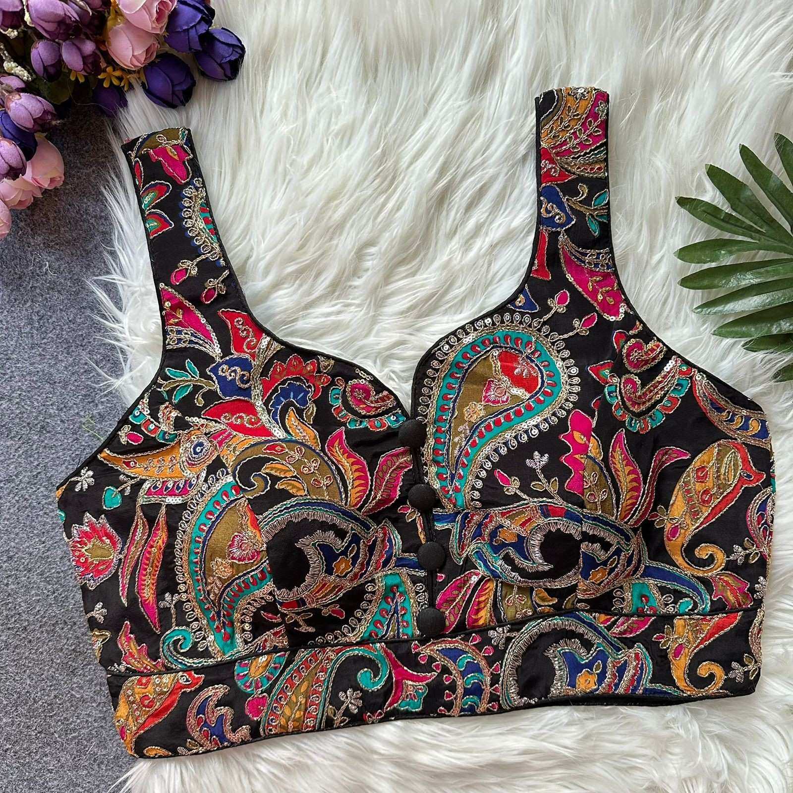 YNF Wholesale Crepe Blouse  | Surat Manufacturer