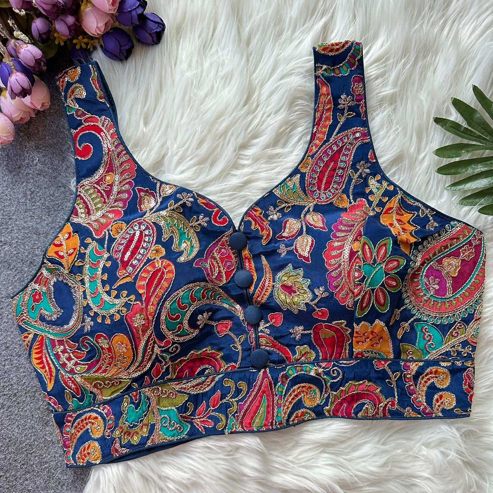 YNF Wholesale Crepe Blouse  | Surat Manufacturer