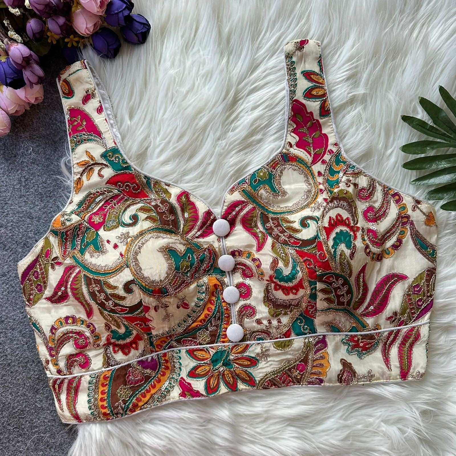 YNF Wholesale Crepe Blouse  | Surat Manufacturer