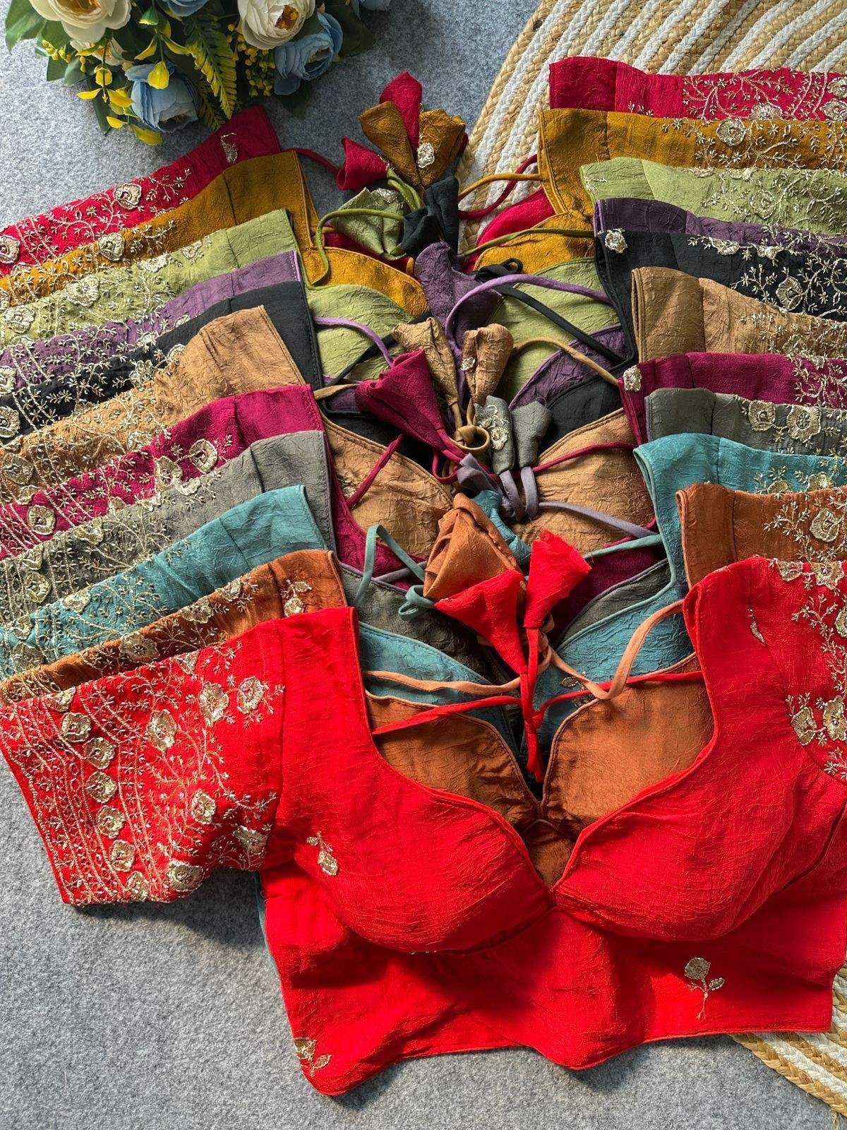 YNF Wholesale Rangoli Silk Blouse  | Surat Manufacturer