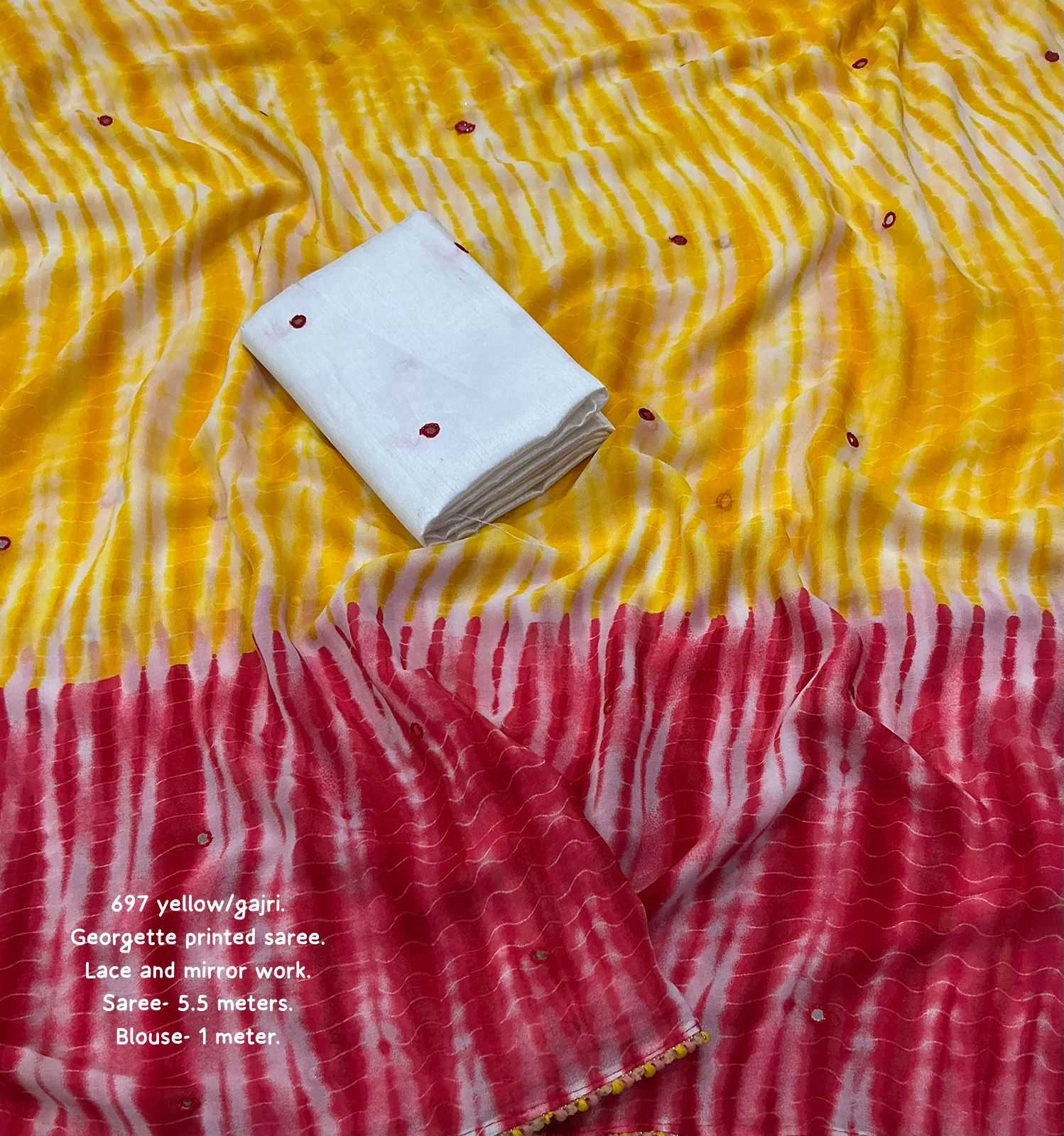 YNF Wholesale Georgette Fancy Sarees KESH433 697 | Surat Manufacturer