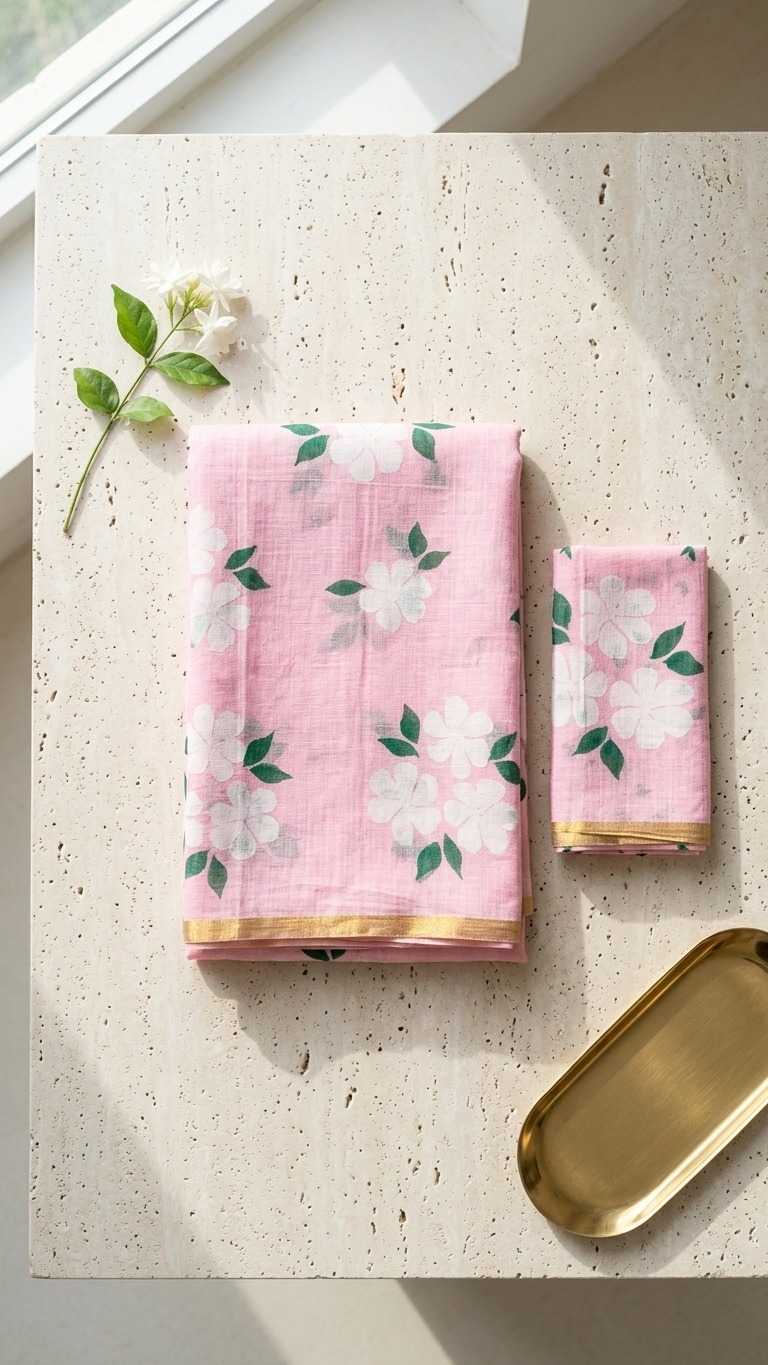 YNF Wholesale Linen Printed Sarees  | Surat Manufacturer