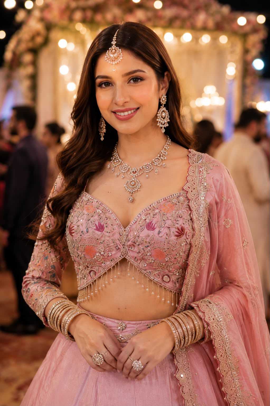YNF Wholesale Satin Fancy Lehenga  | Surat Manufacturer