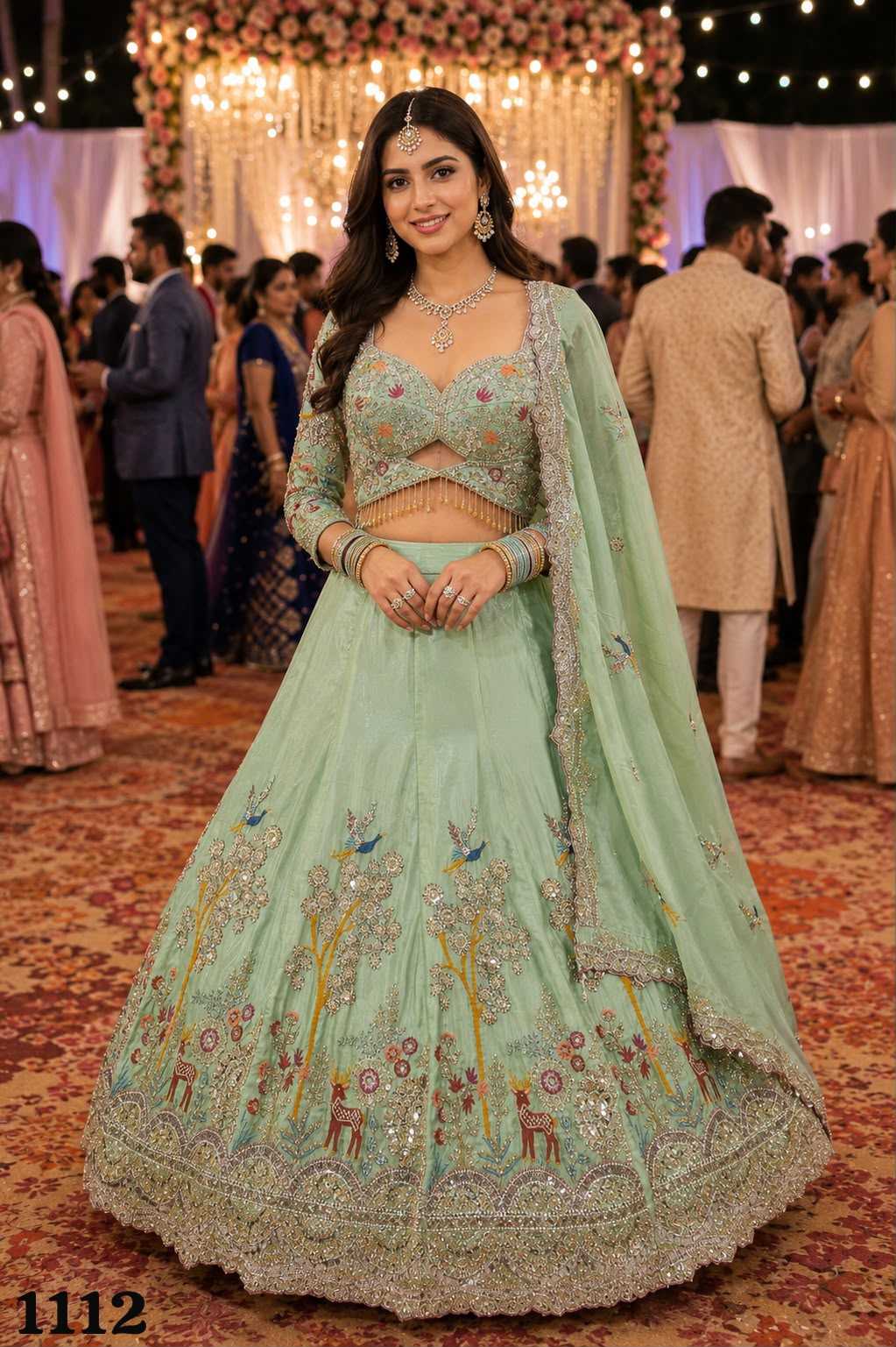 YNF Wholesale Satin Fancy Lehenga  | Surat Manufacturer