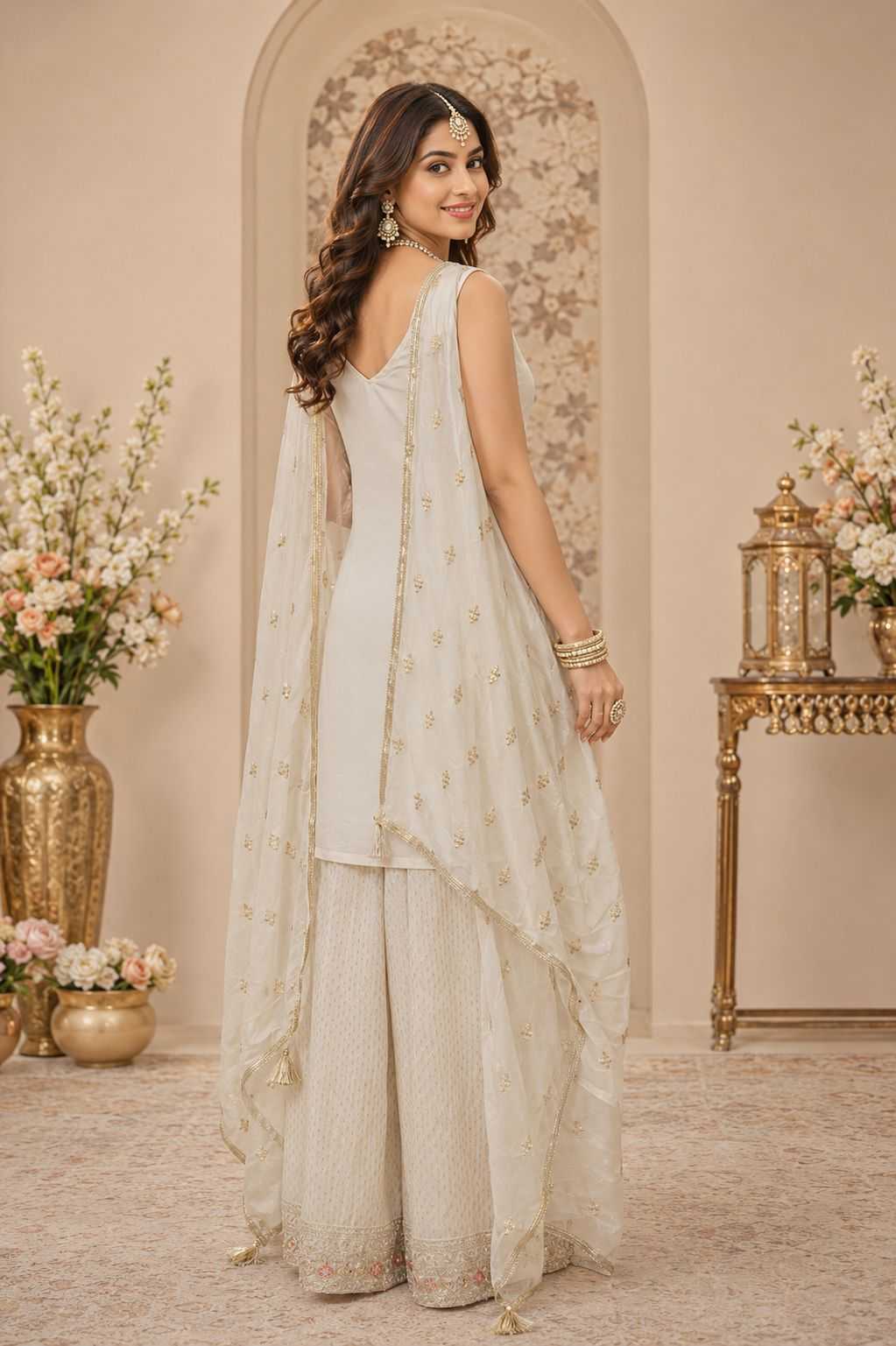 YNF Wholesale Georgette Ladies Suits  | Surat Manufacturer