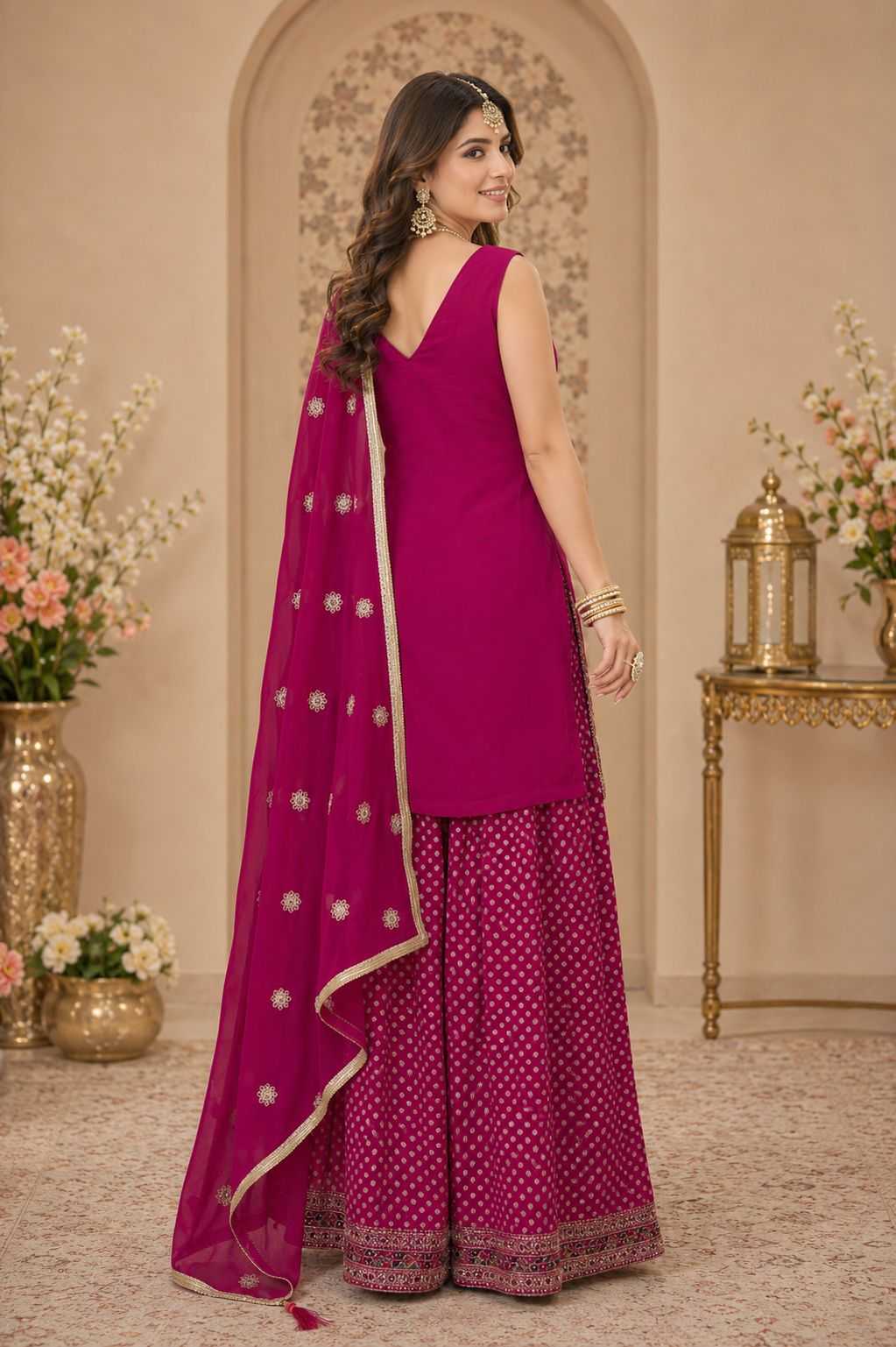 YNF Wholesale Georgette Ladies Suits  | Surat Manufacturer