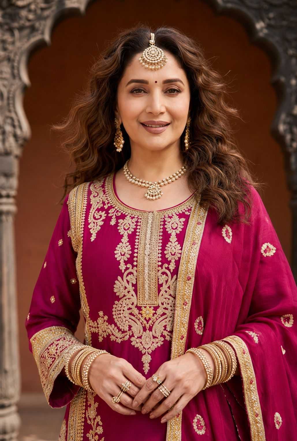 YNF Wholesale Chinon Silk Embroidery Suits  | Surat Manufacturer