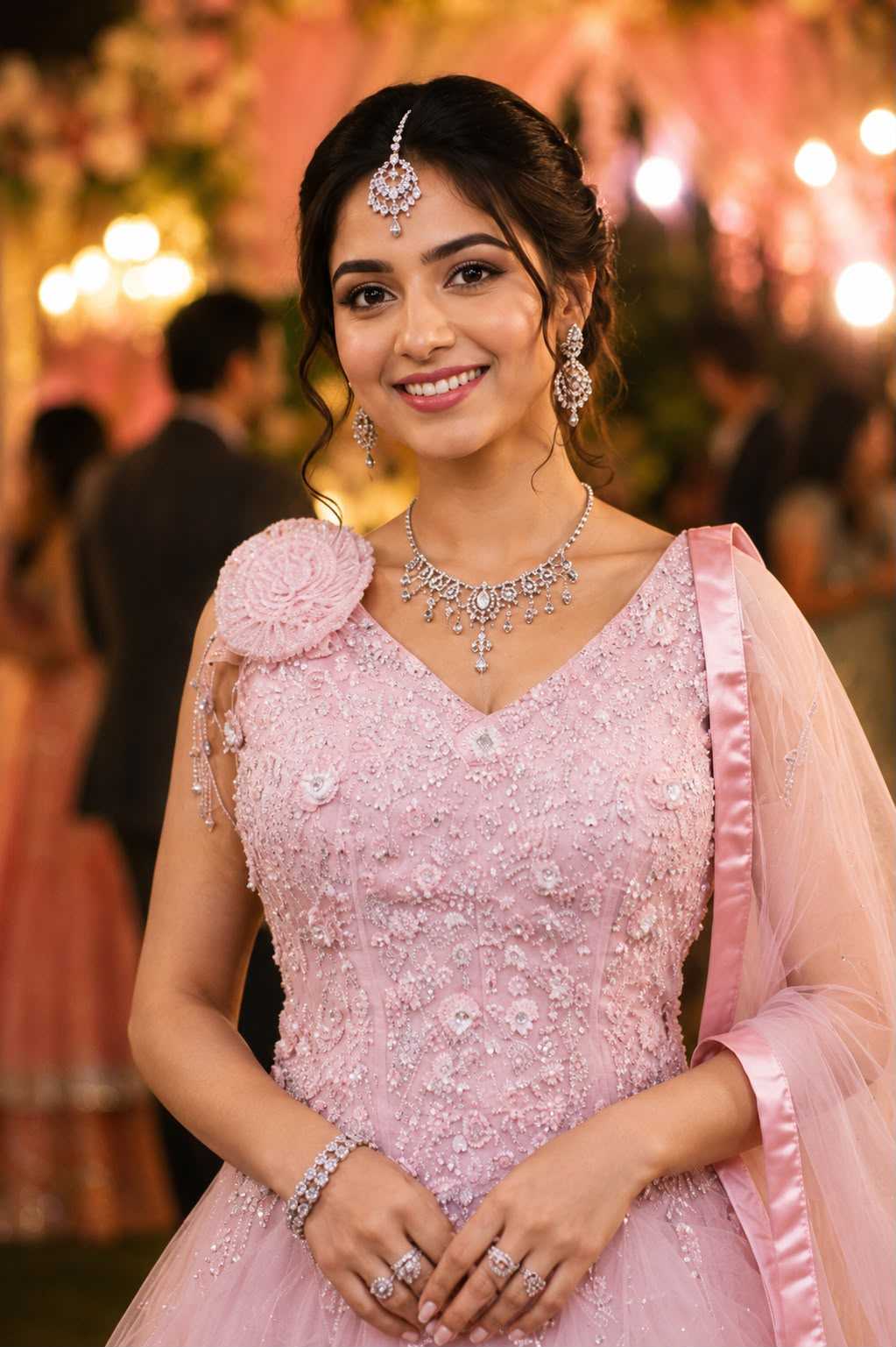 YNF Wholesale Net Fancy Gowns  | Surat Manufacturer