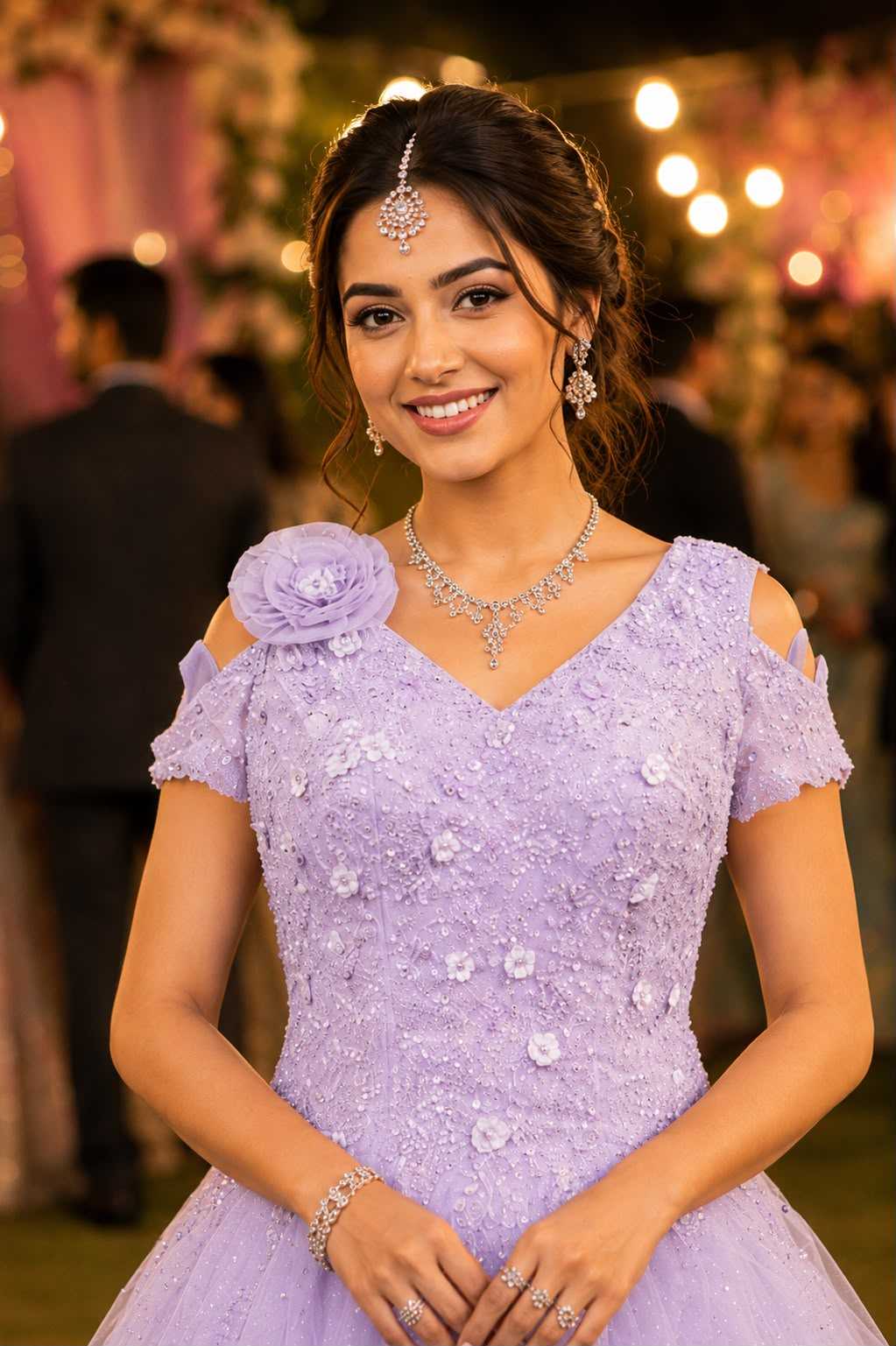 YNF Wholesale Net Fancy Gowns  | Surat Manufacturer