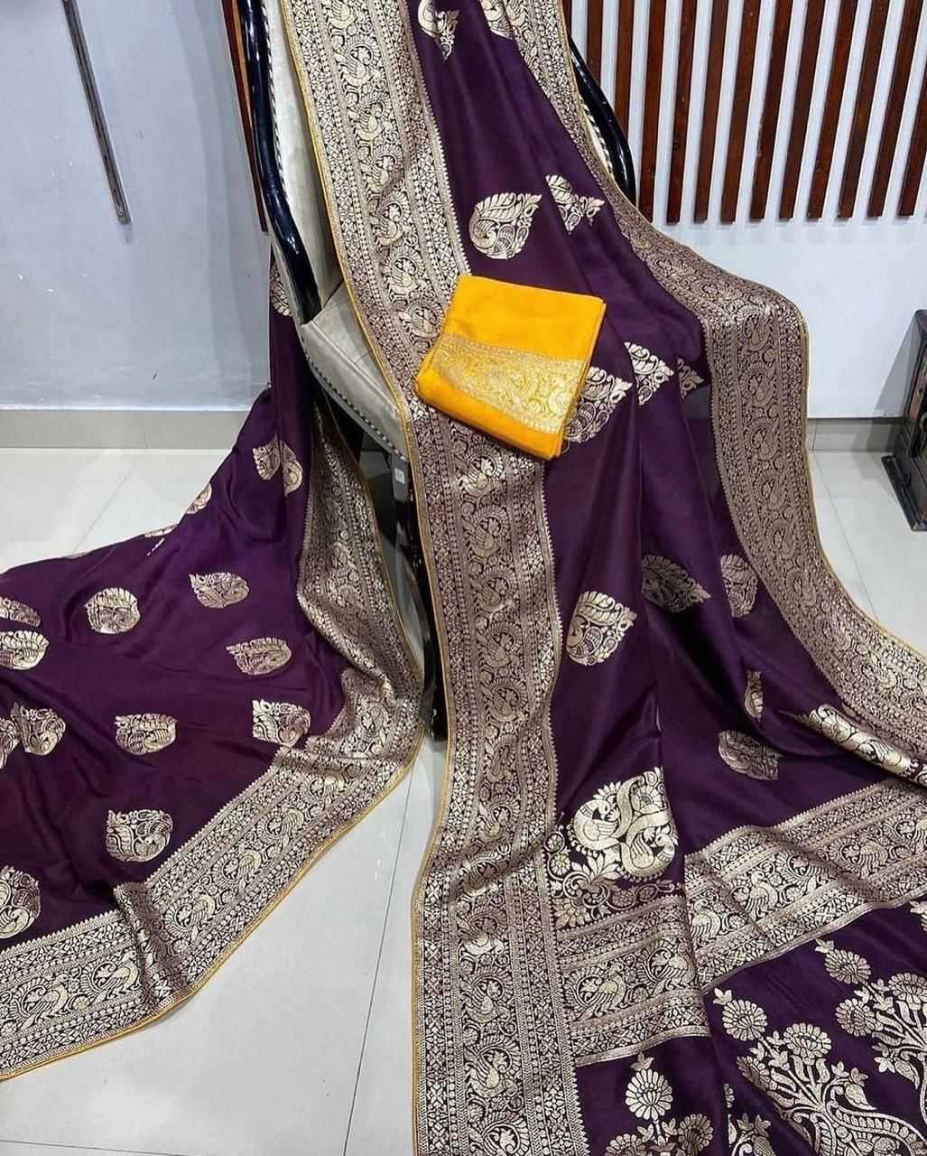 YNF Wholesale Soft Silk Banarasi Silk Sarees  | Surat Manufacturer