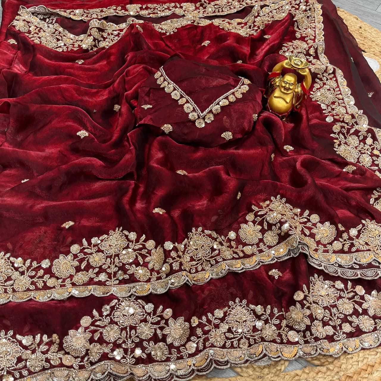 YNF Wholesale Space Silk Designer Silk Sarees  | Surat Manufacturer