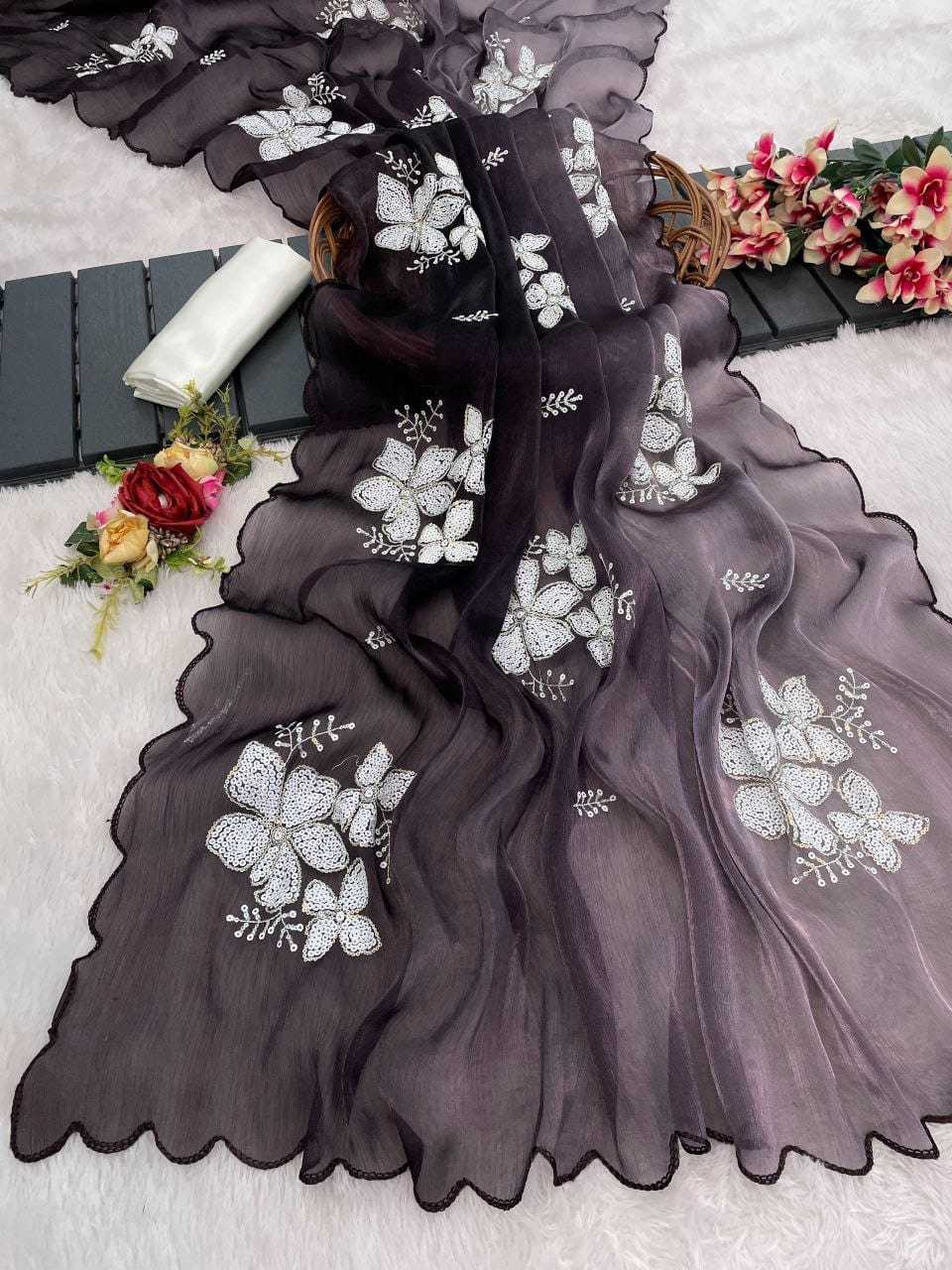 YNF Wholesale Jimmy Choo Designer Sarees  | Surat Manufacturer