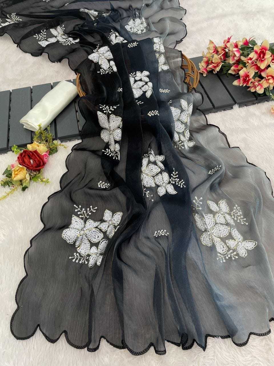 YNF Wholesale Jimmy Choo Designer Sarees  | Surat Manufacturer