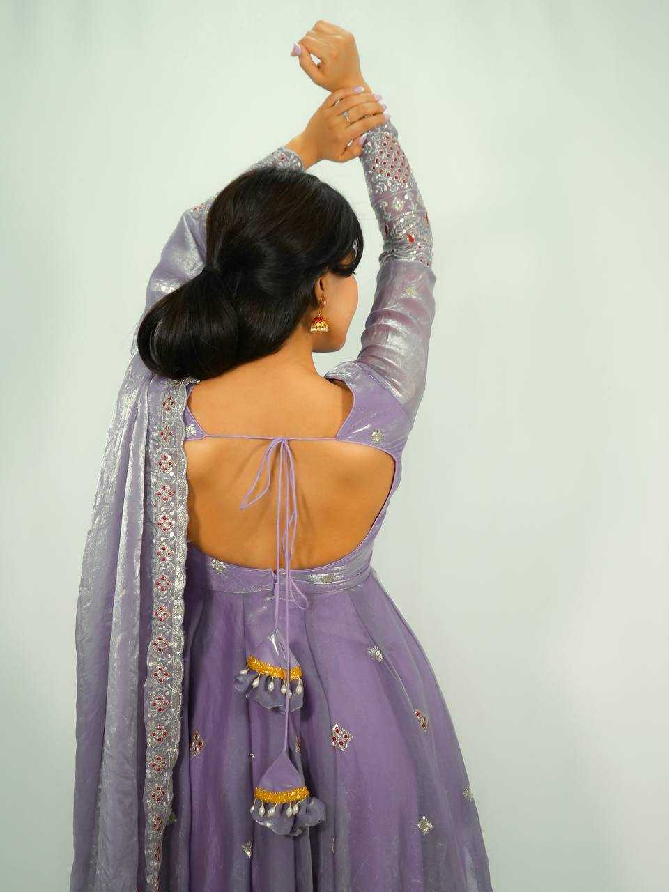 YNF Wholesale Silk Party Wear Gowns  | Surat Manufacturer