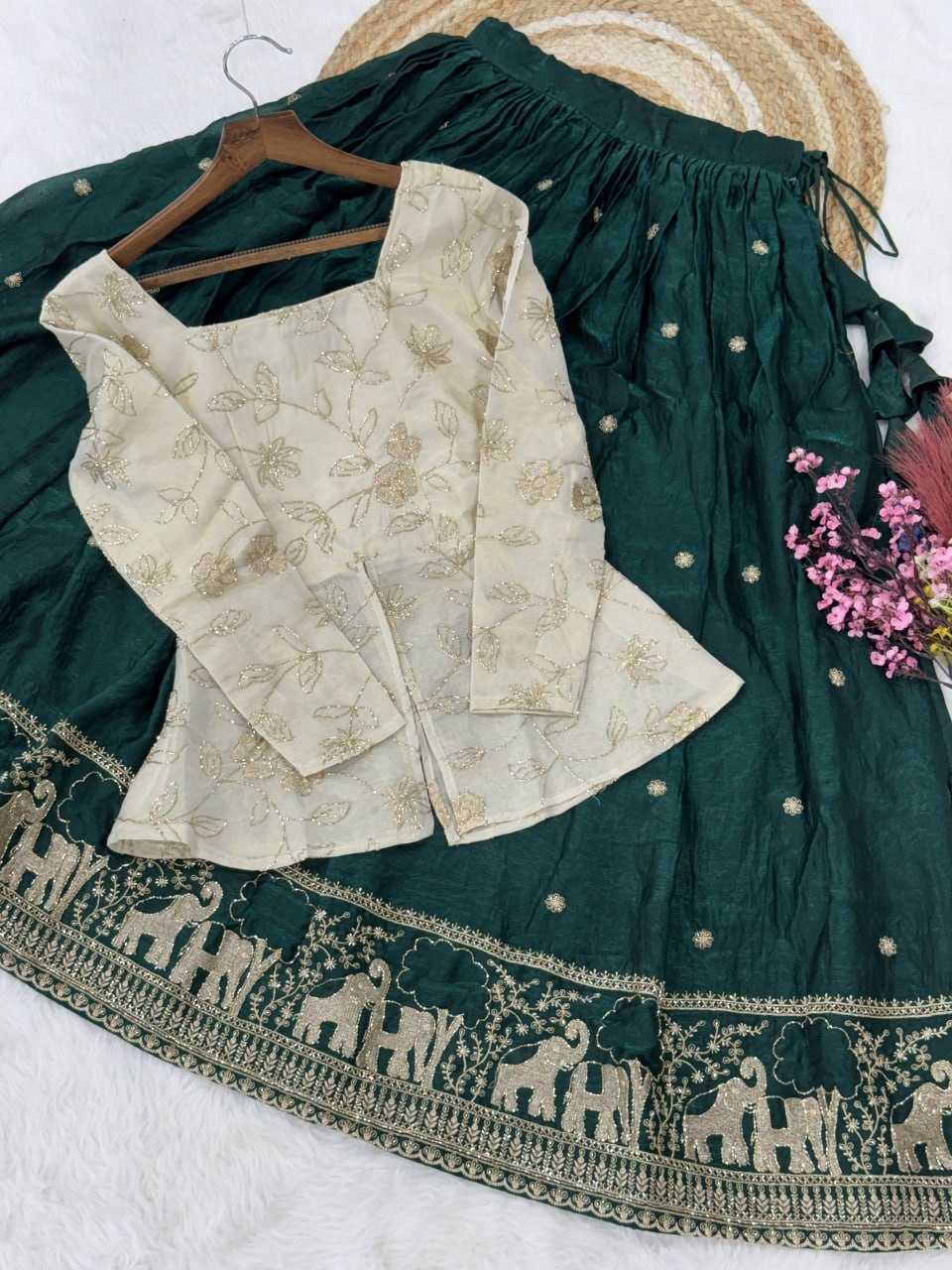 YNF Wholesale FENDY Embroidered Lehenga  | Surat Manufacturer