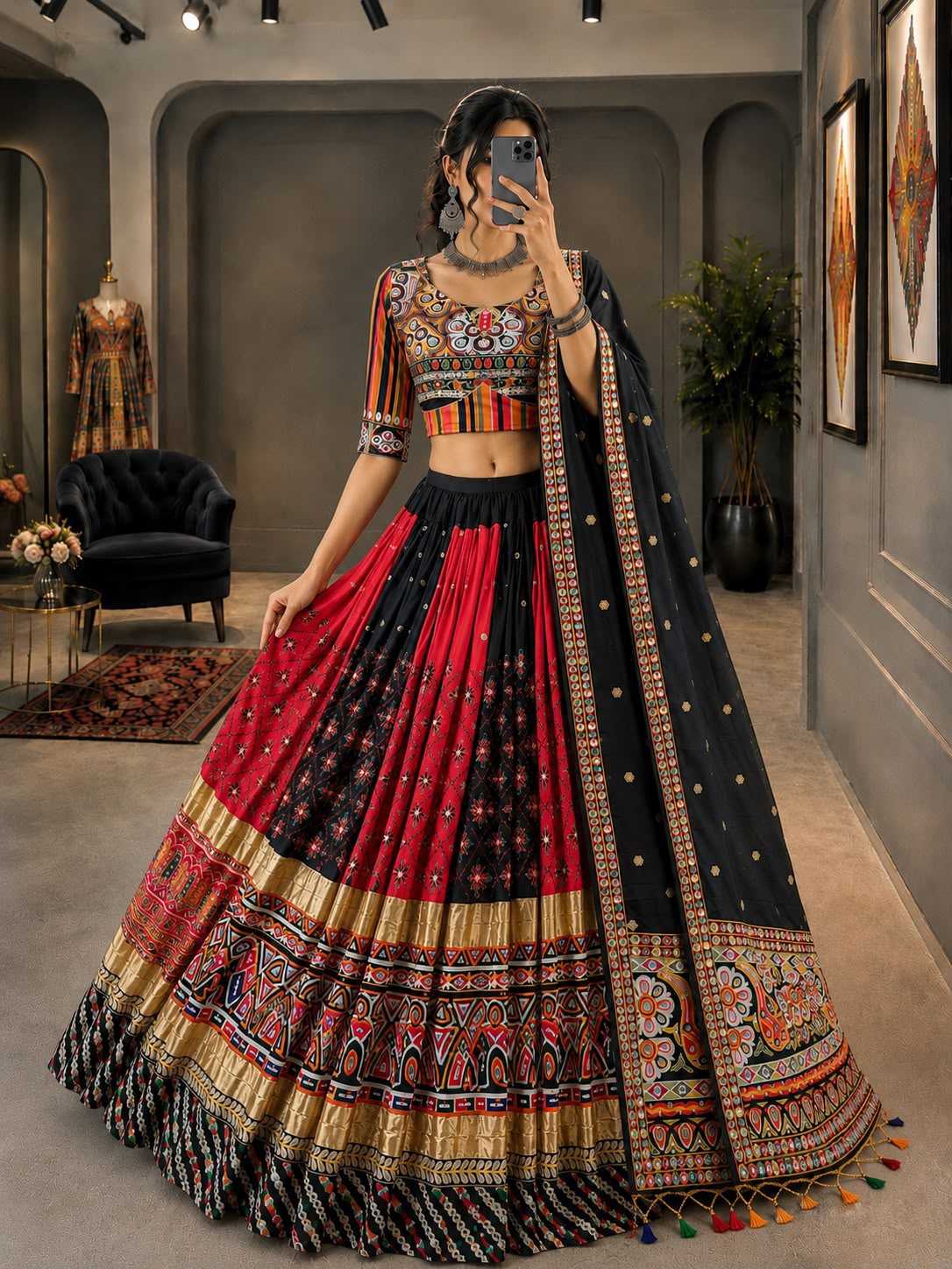 YNF Wholesale Malai Silk Printed Lehenga  | Surat Manufacturer
