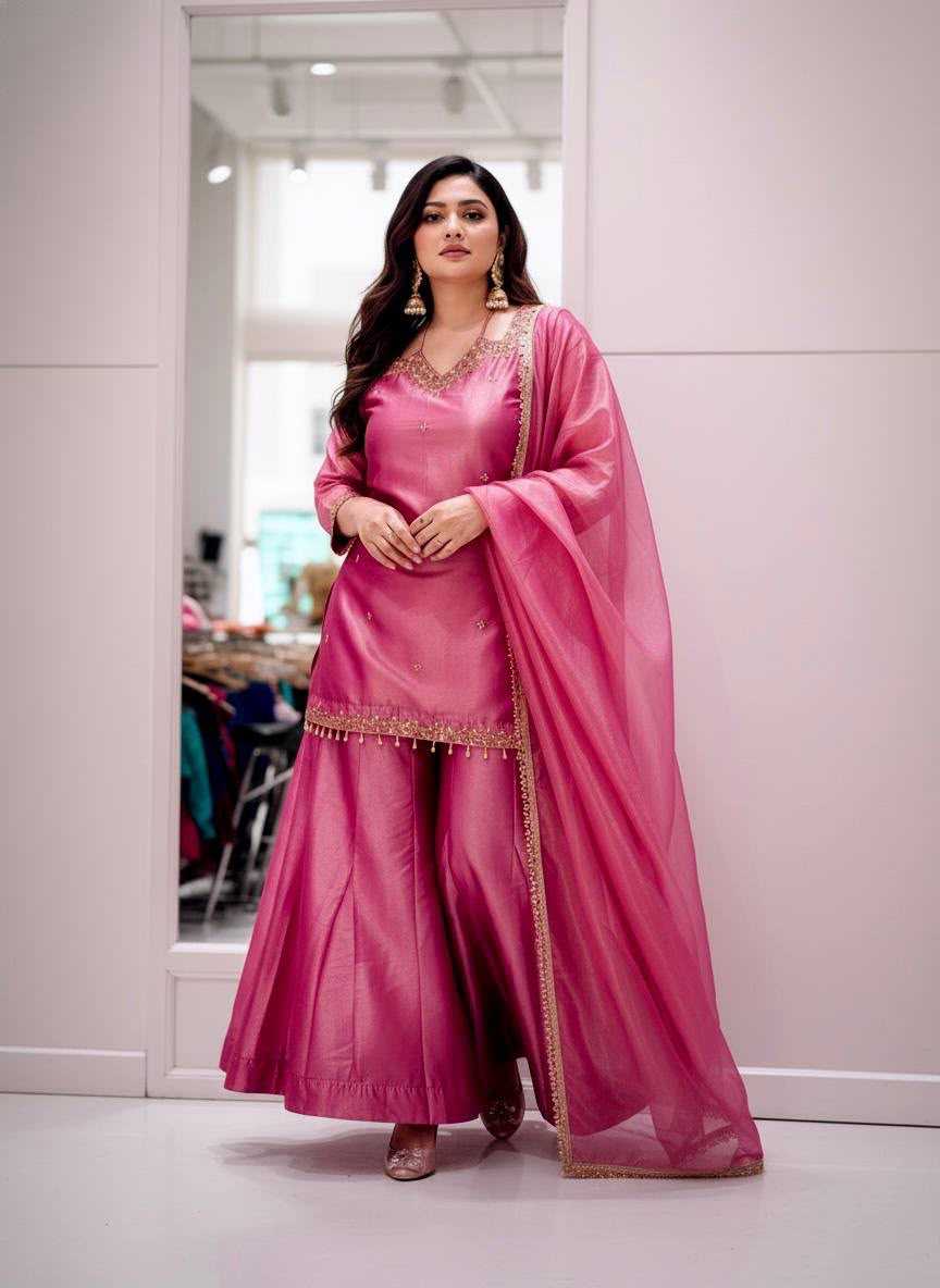 YNF Wholesale Silk Embroidery Suits  | Surat Manufacturer
