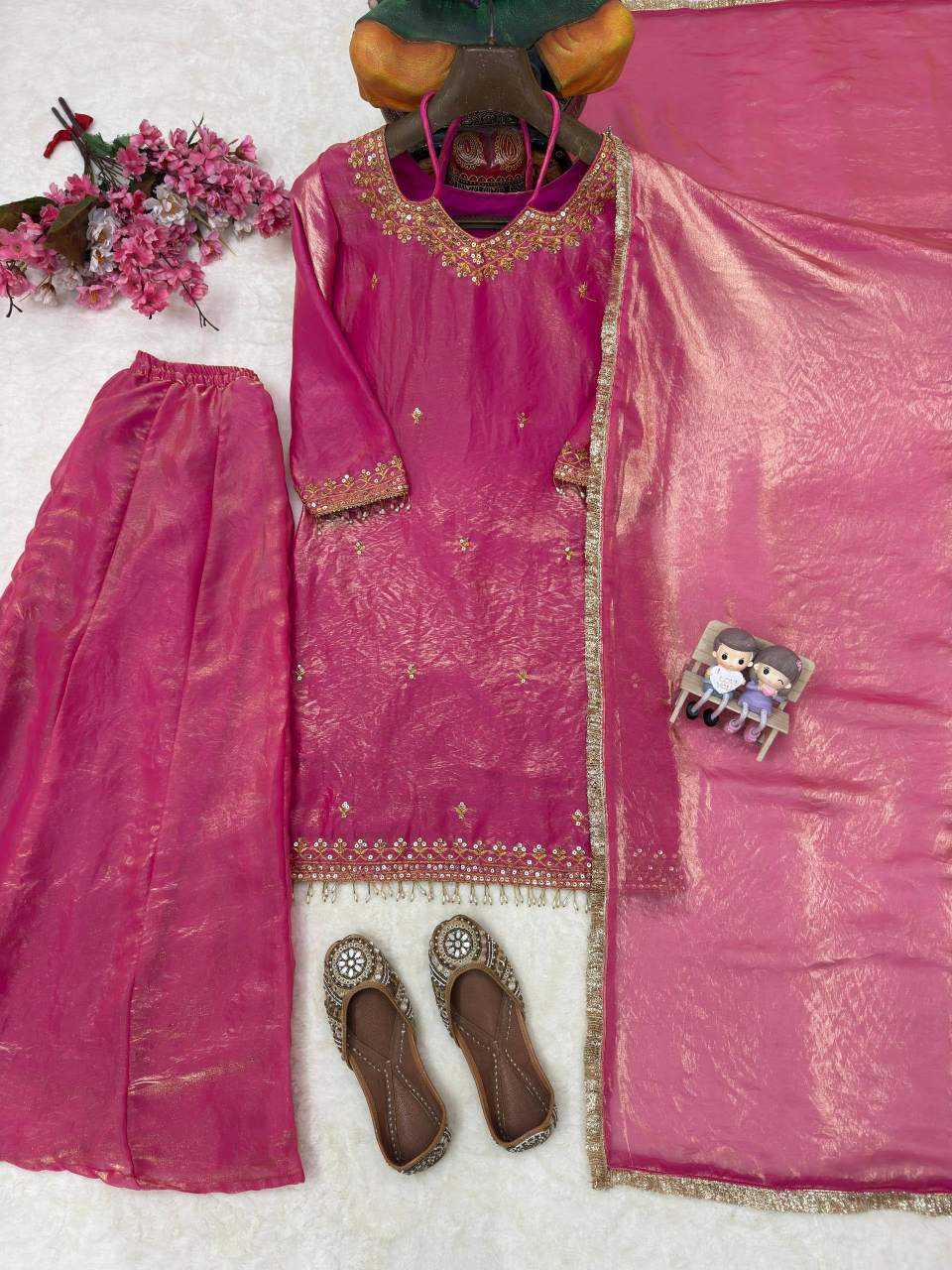 YNF Wholesale Silk Embroidery Suits  | Surat Manufacturer