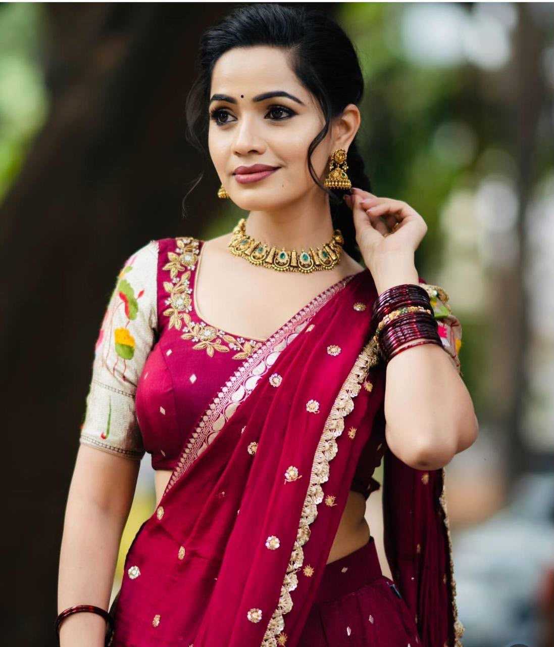 YNF Wholesale Georgette Embroidered Lehenga  | Surat Manufacturer