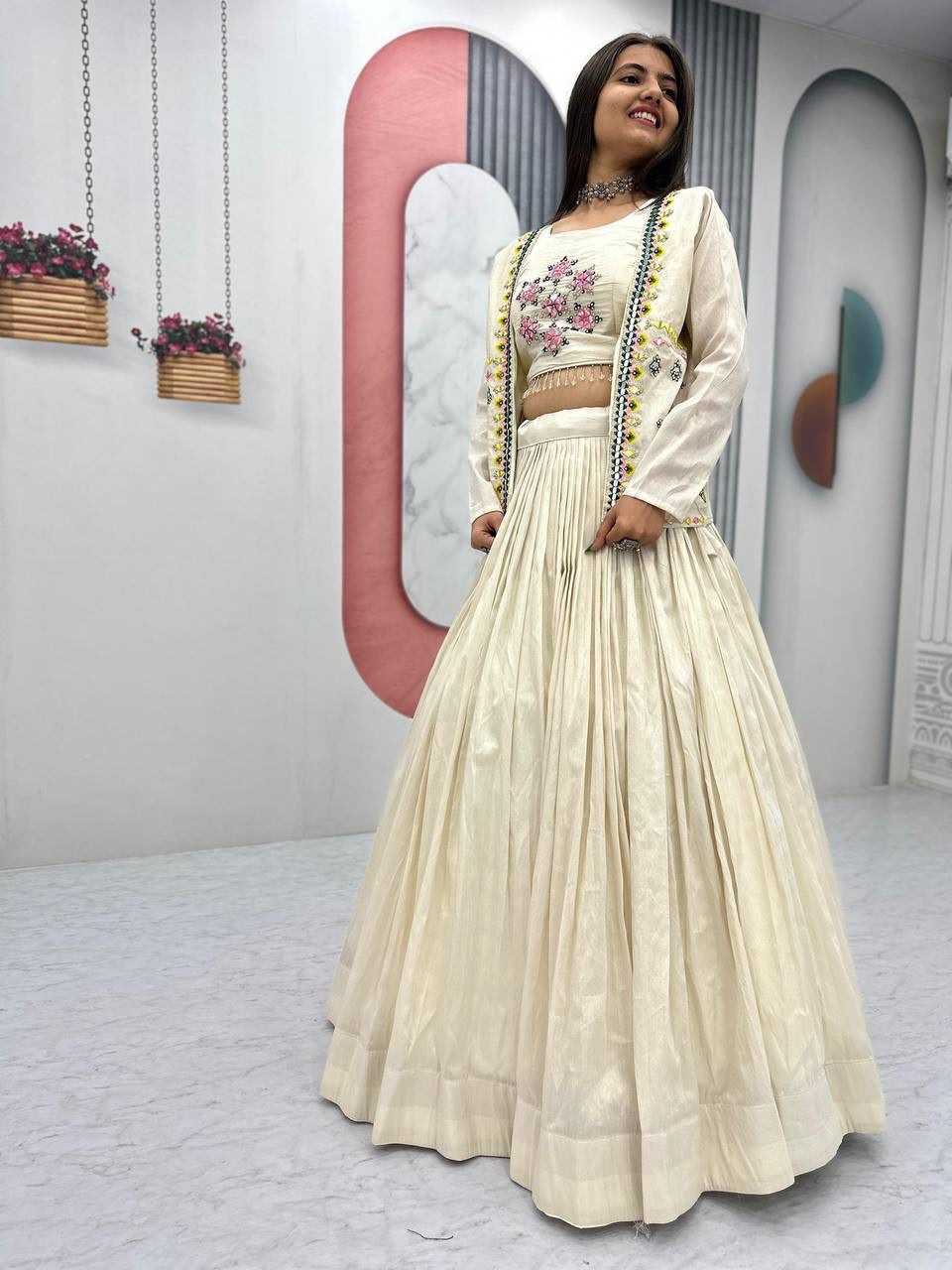 YNF Wholesale Tissue Designer Lehenga  | Surat Manufacturer