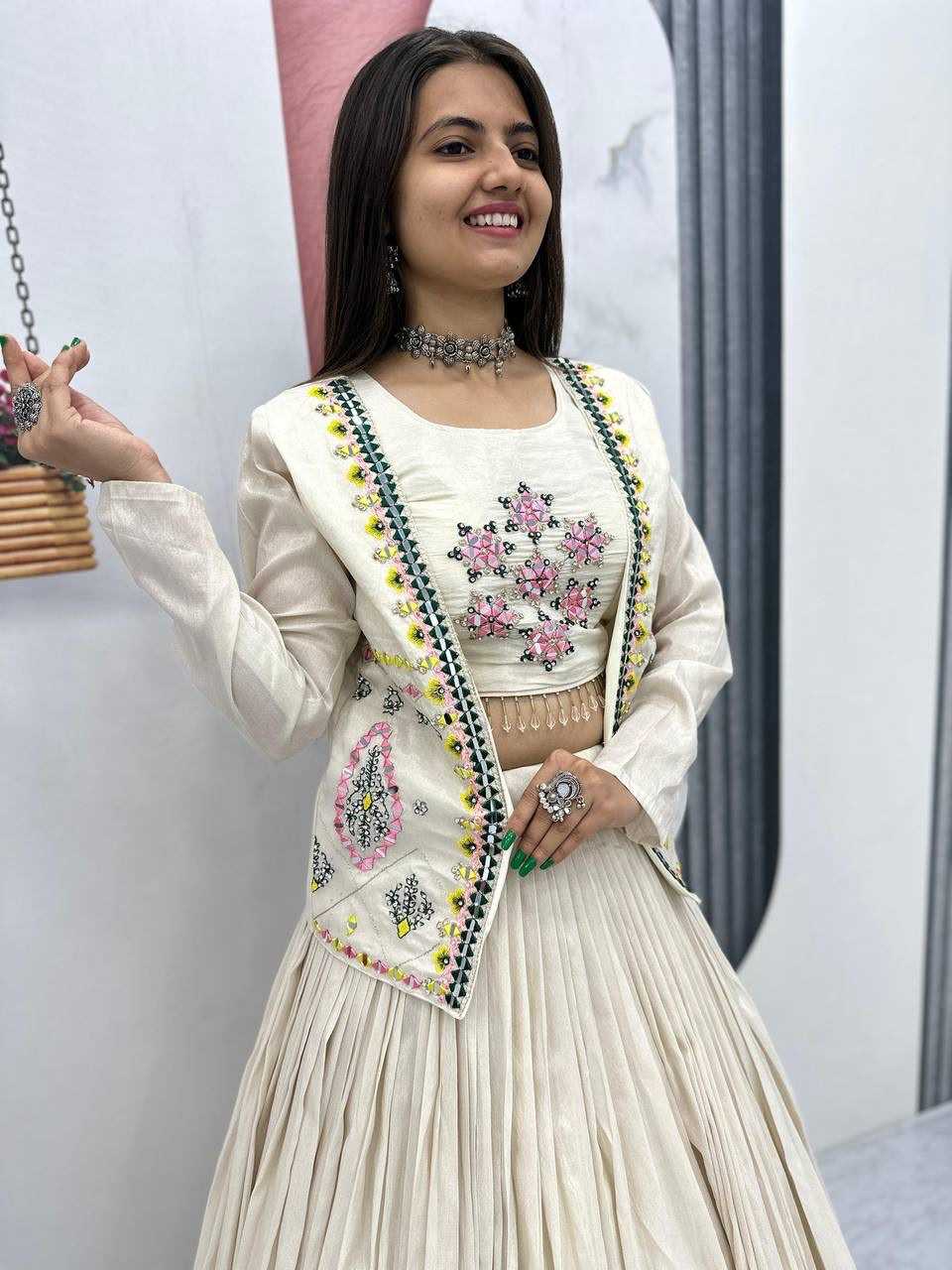 YNF Wholesale Tissue Designer Lehenga  | Surat Manufacturer