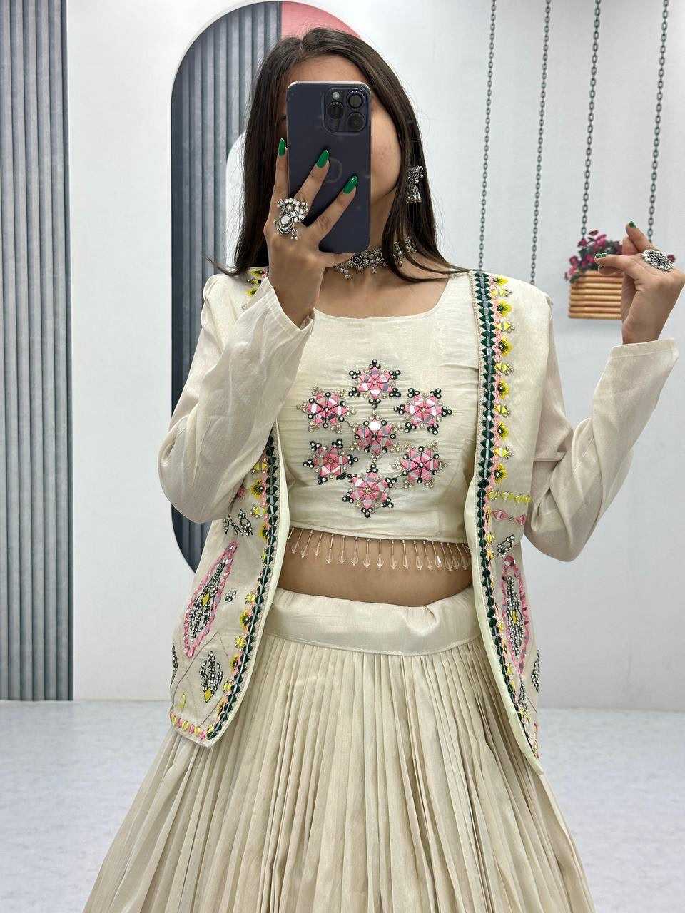 YNF Wholesale Tissue Designer Lehenga  | Surat Manufacturer
