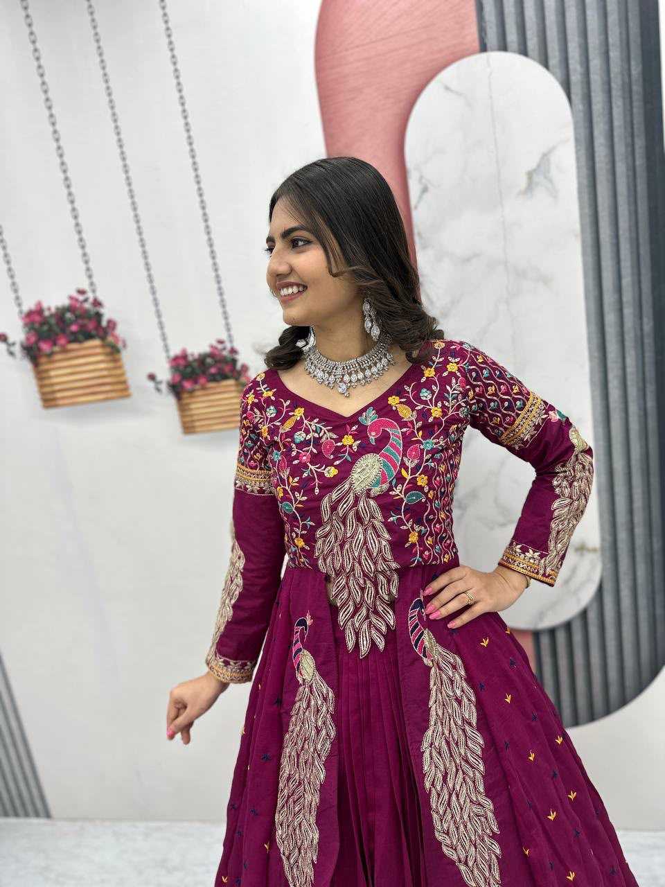 YNF Wholesale Soft Vichitra Designer Lehenga  | Surat Manufacturer