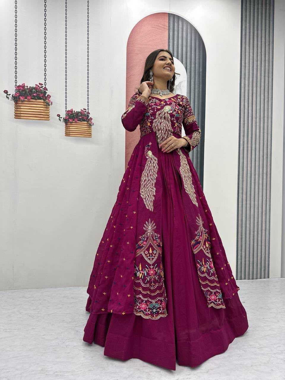 YNF Wholesale Soft Vichitra Designer Lehenga  | Surat Manufacturer