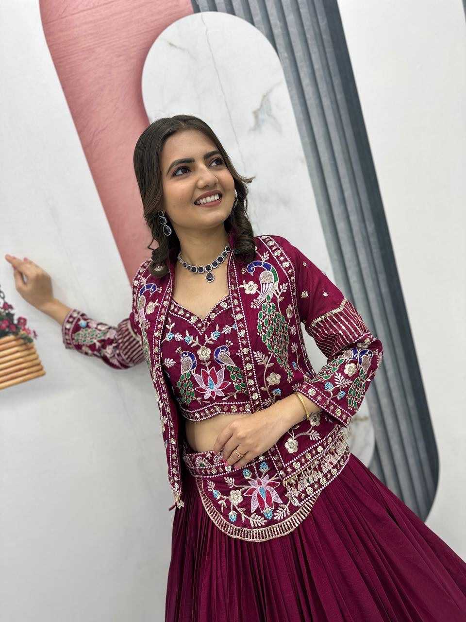 YNF Wholesale Vichitra Silk Designer Lehenga  | Surat Manufacturer