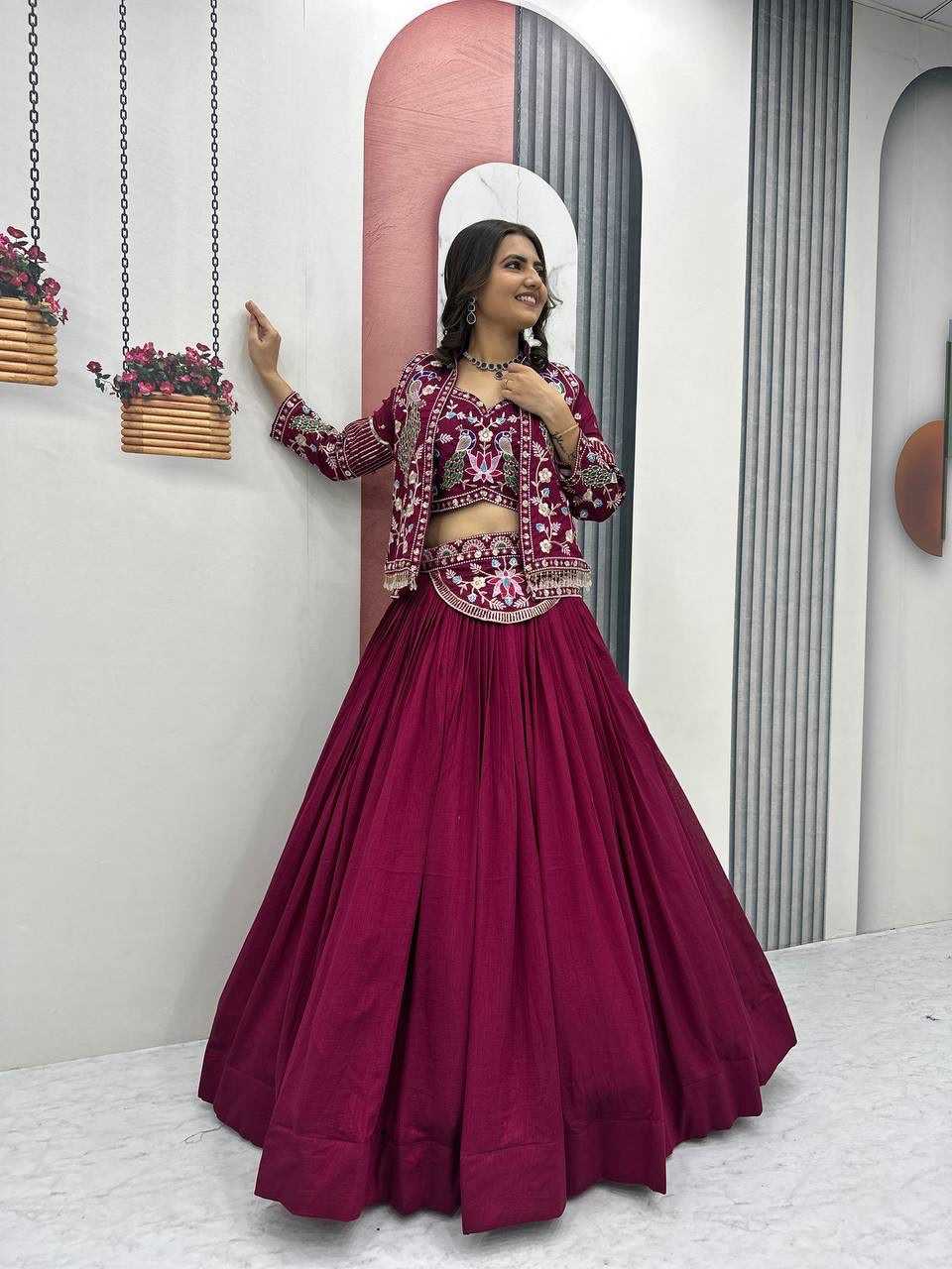 YNF Wholesale Vichitra Silk Designer Lehenga  | Surat Manufacturer